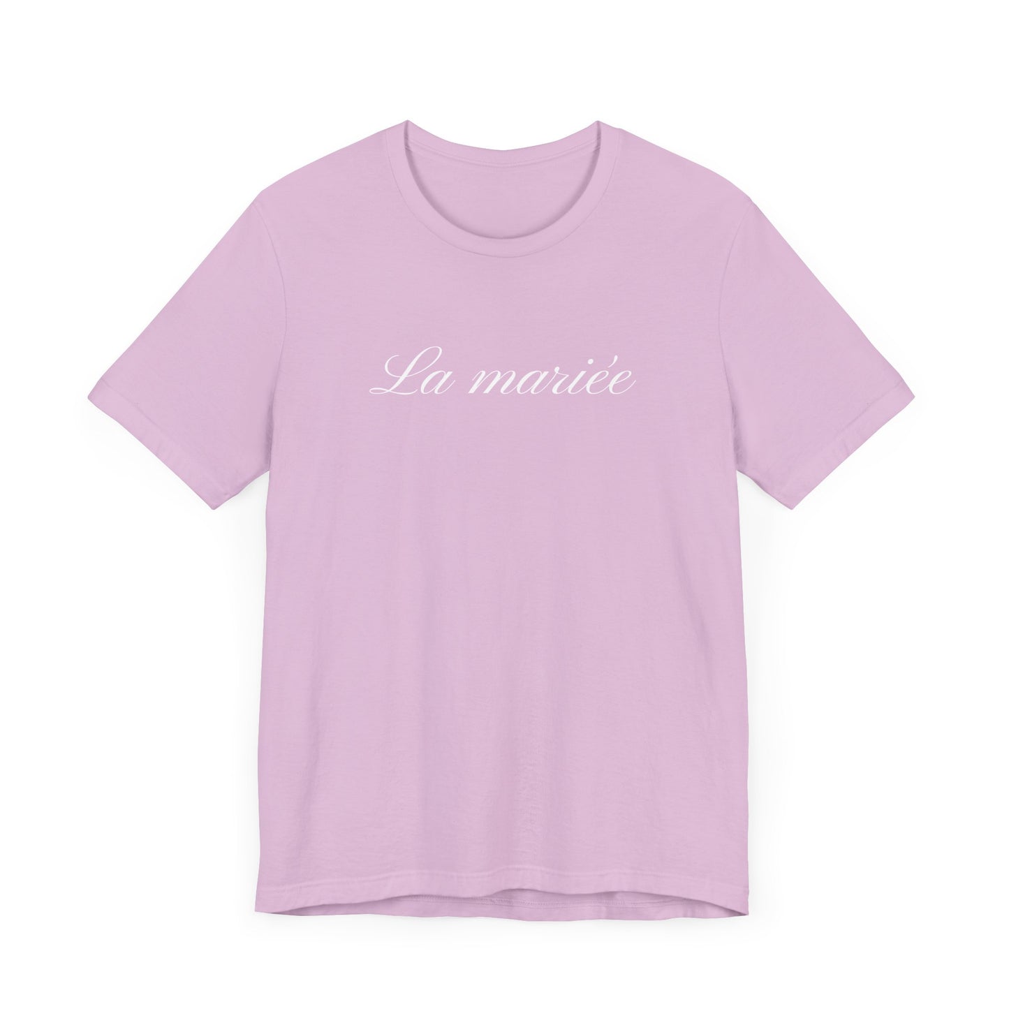 La mariée bride T-Shirt, Wedding Tee, Bridal Party Shirt