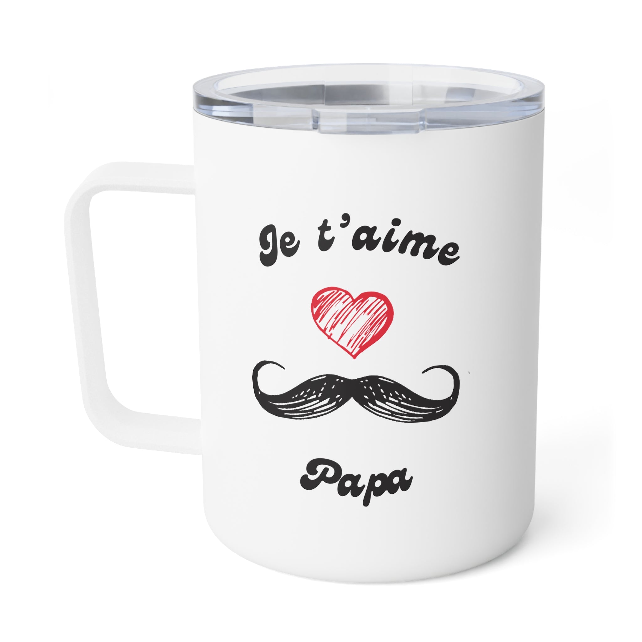 Je t'aime Papa Insulated Coffee Mug