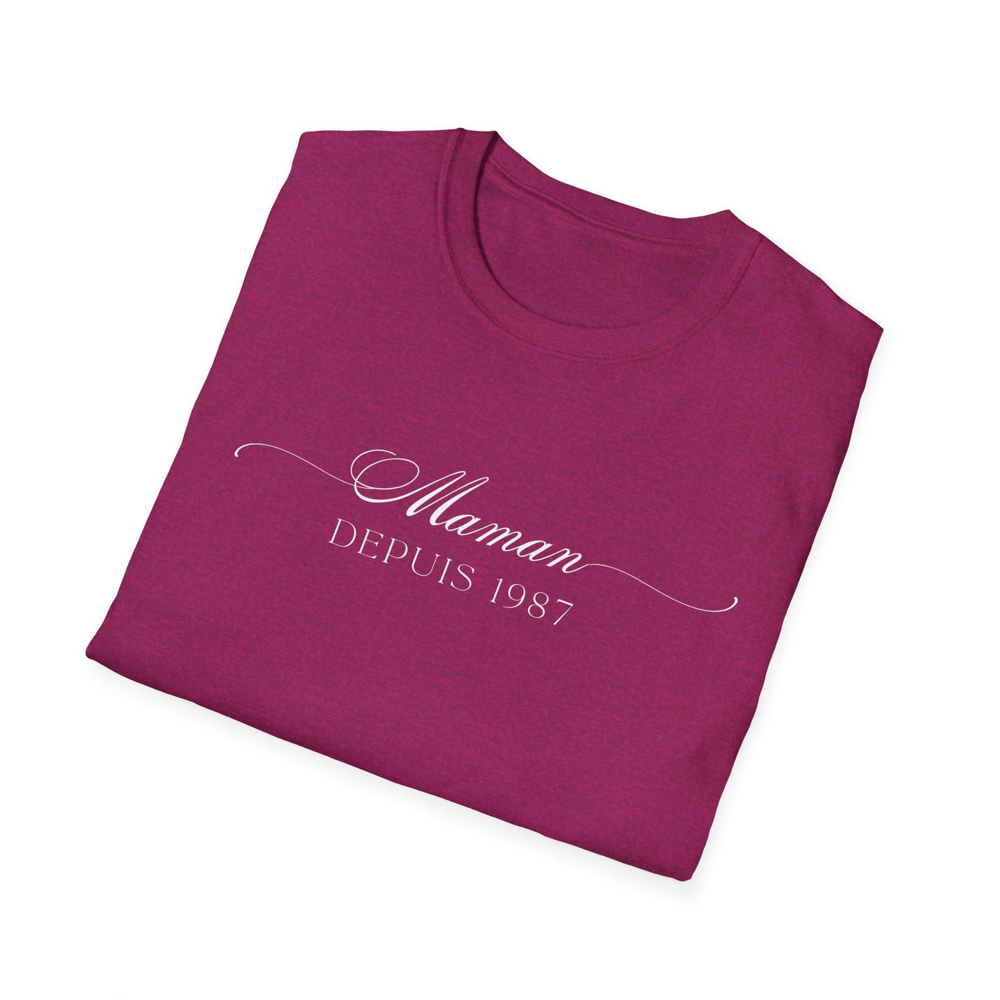 Maman Since (year) customizable T-Shirt