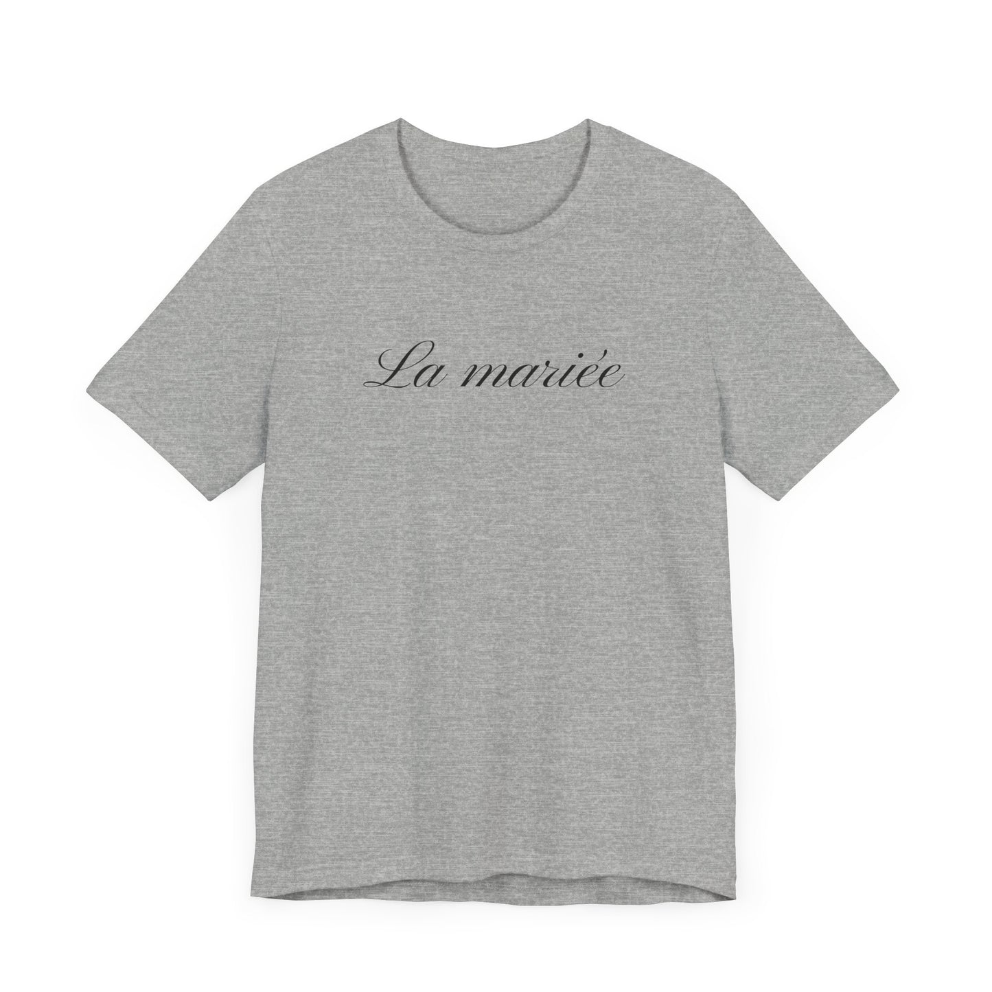 La mariée bride T-Shirt, Wedding Tee, Bridal Party Shirt