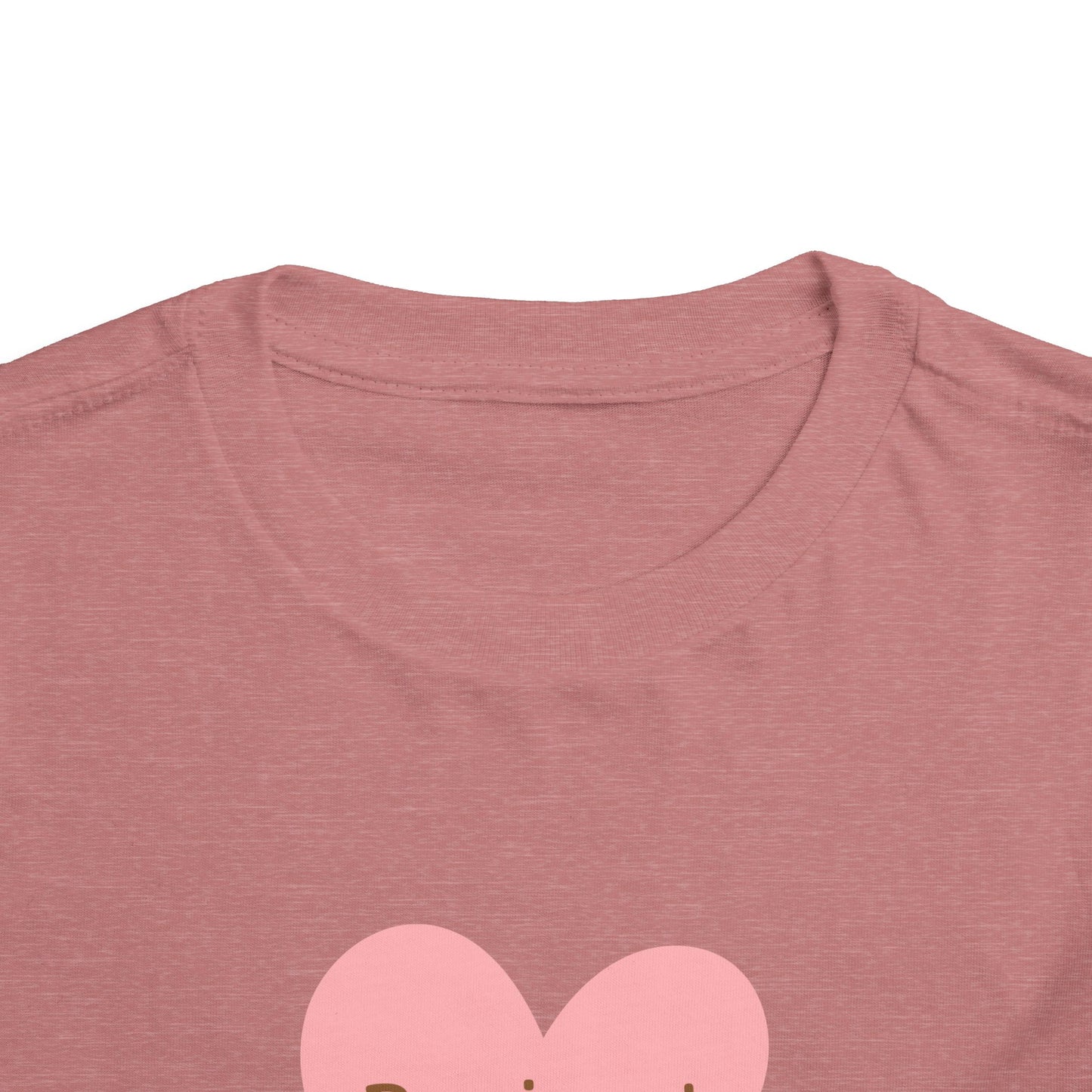 Bonjour Toddler Tee with Bunny & Heart