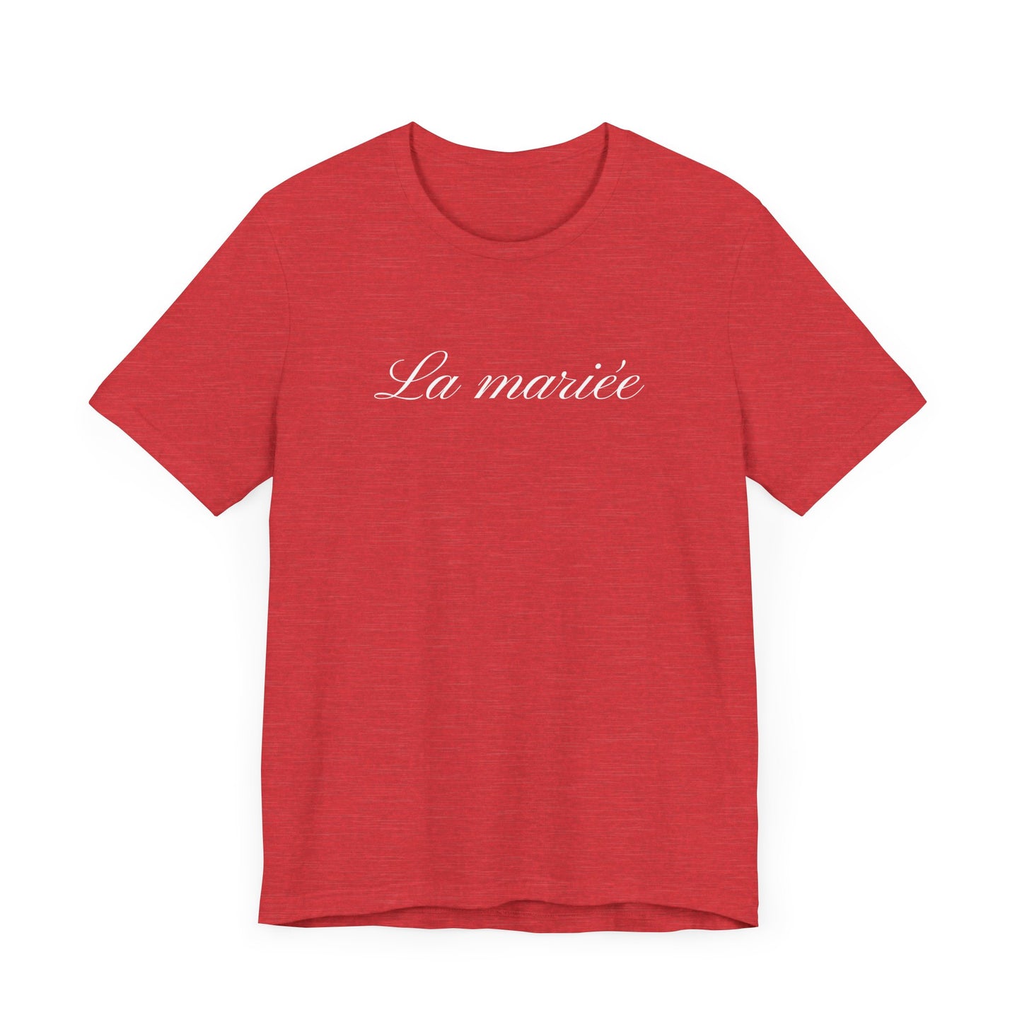 La mariée bride T-Shirt, Wedding Tee, Bridal Party Shirt