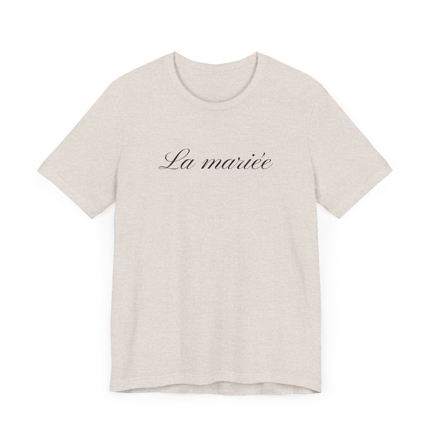 La mariée bride T-Shirt, Wedding Tee, Bridal Party Shirt