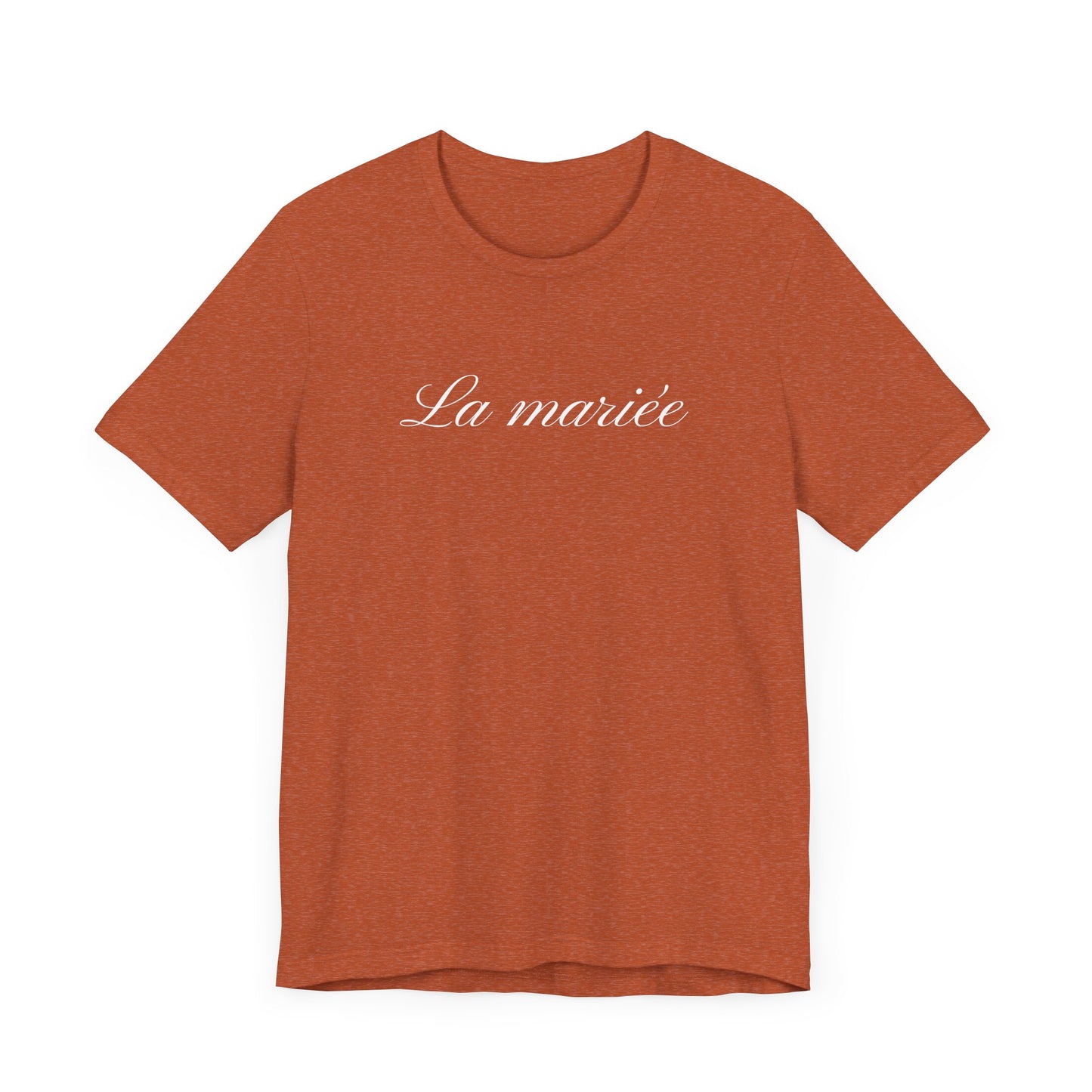 La mariée bride T-Shirt, Wedding Tee, Bridal Party Shirt