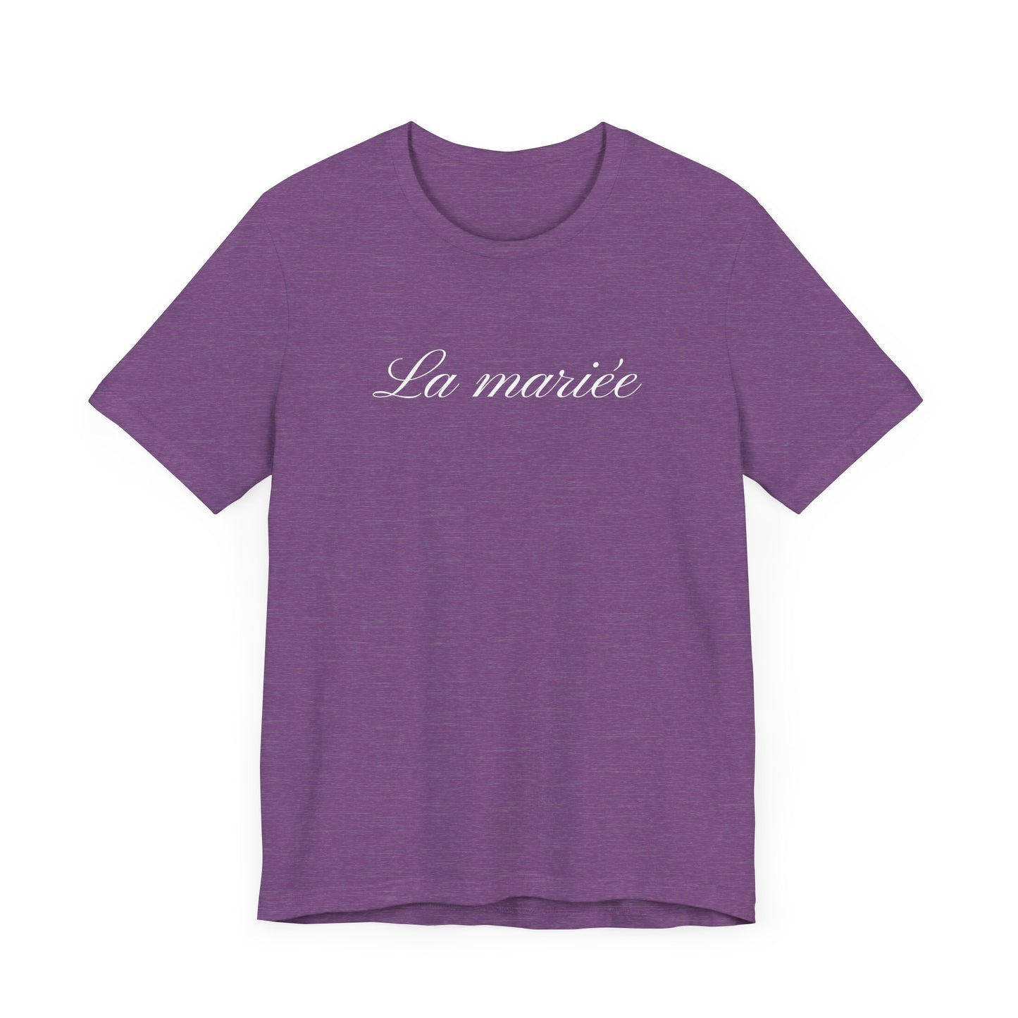 La mariée bride T-Shirt, Wedding Tee, Bridal Party Shirt