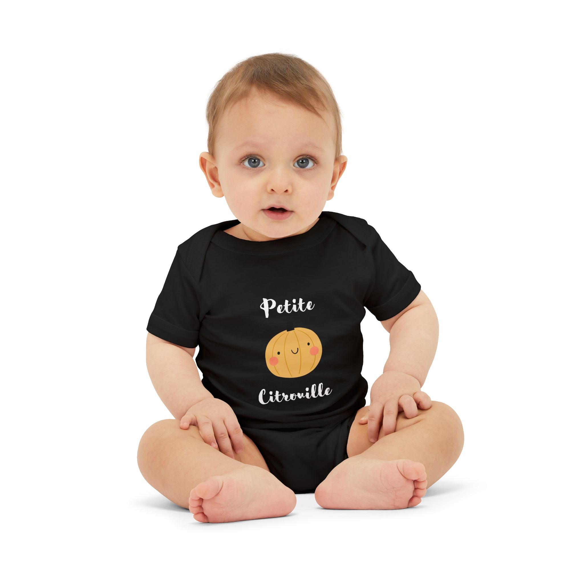 Petite Citrouille (little pumpkin) Infant Jersey bodysuit