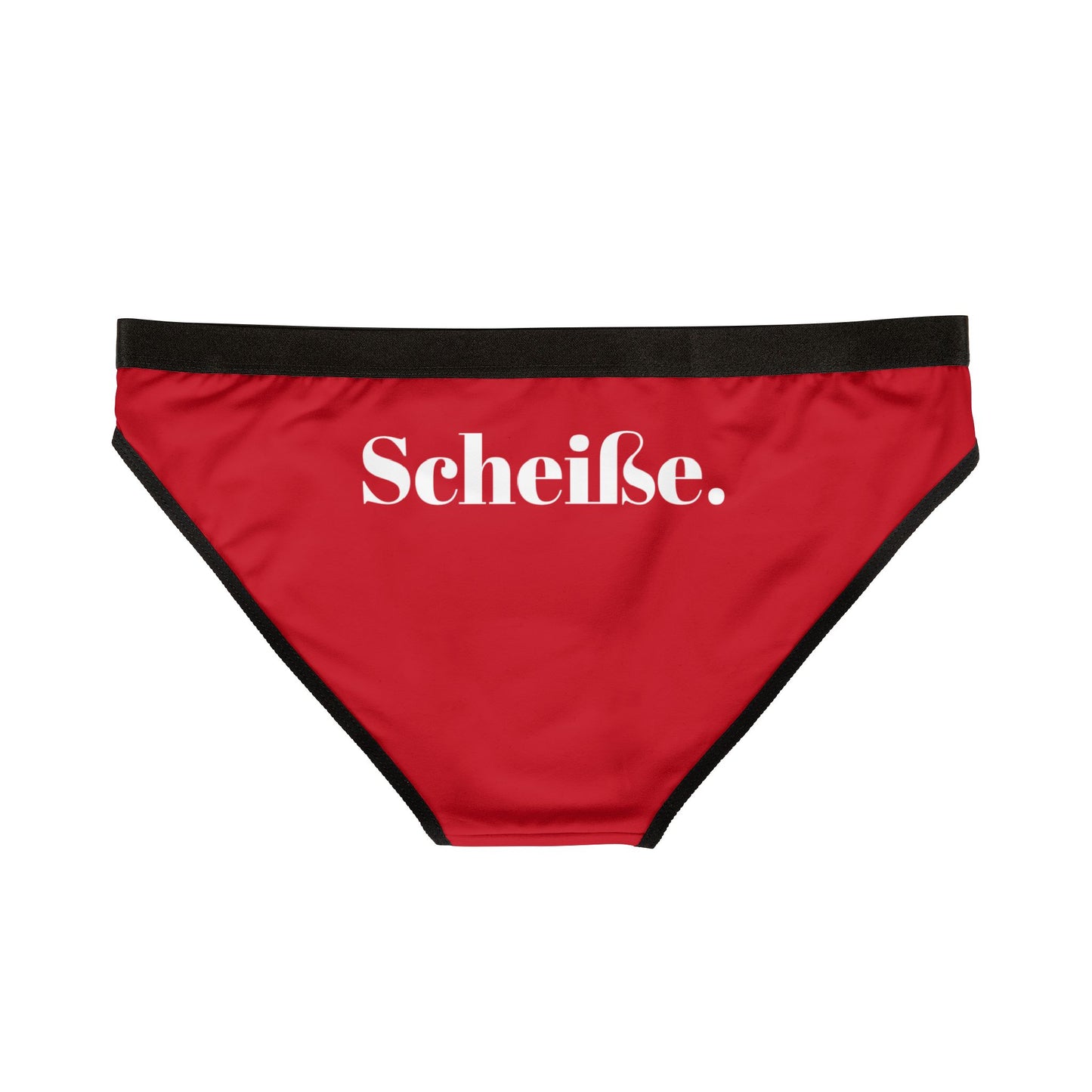 Scheiße German Bikini cherry red Underwear