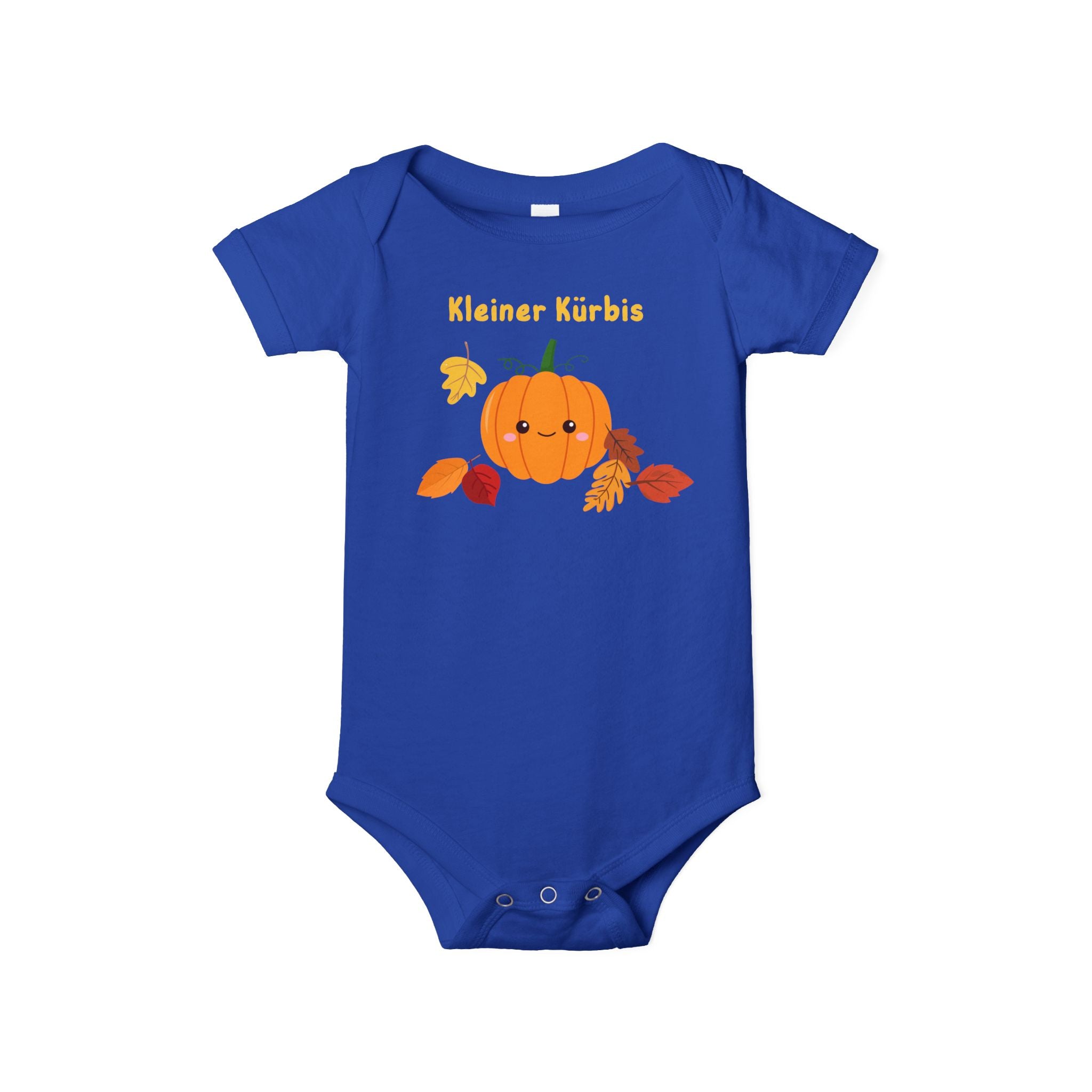 Kleiner Kürbis (little pumpkin) Infant Jersey One Piece - La Vie Bien - Fall baby announcement - fall baby onesie