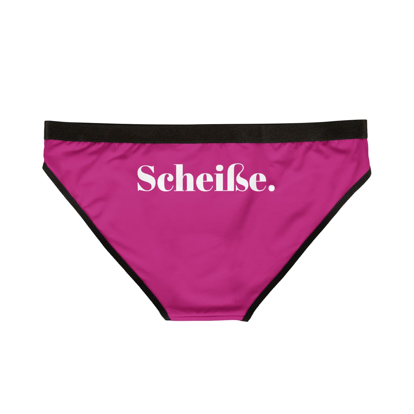 Hot pink Scheiße German Bikini Underwear