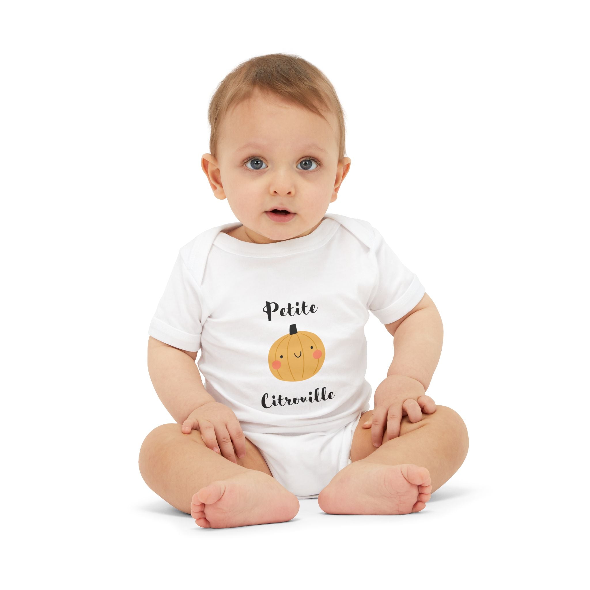 Petite Citrouille (little pumpkin) Infant Jersey bodysuit