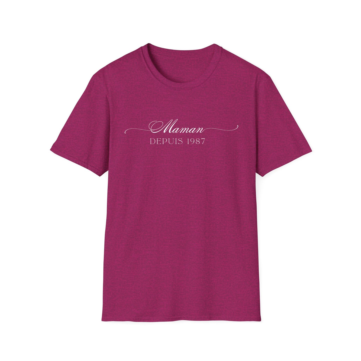 Maman Since (year) customizable T-Shirt