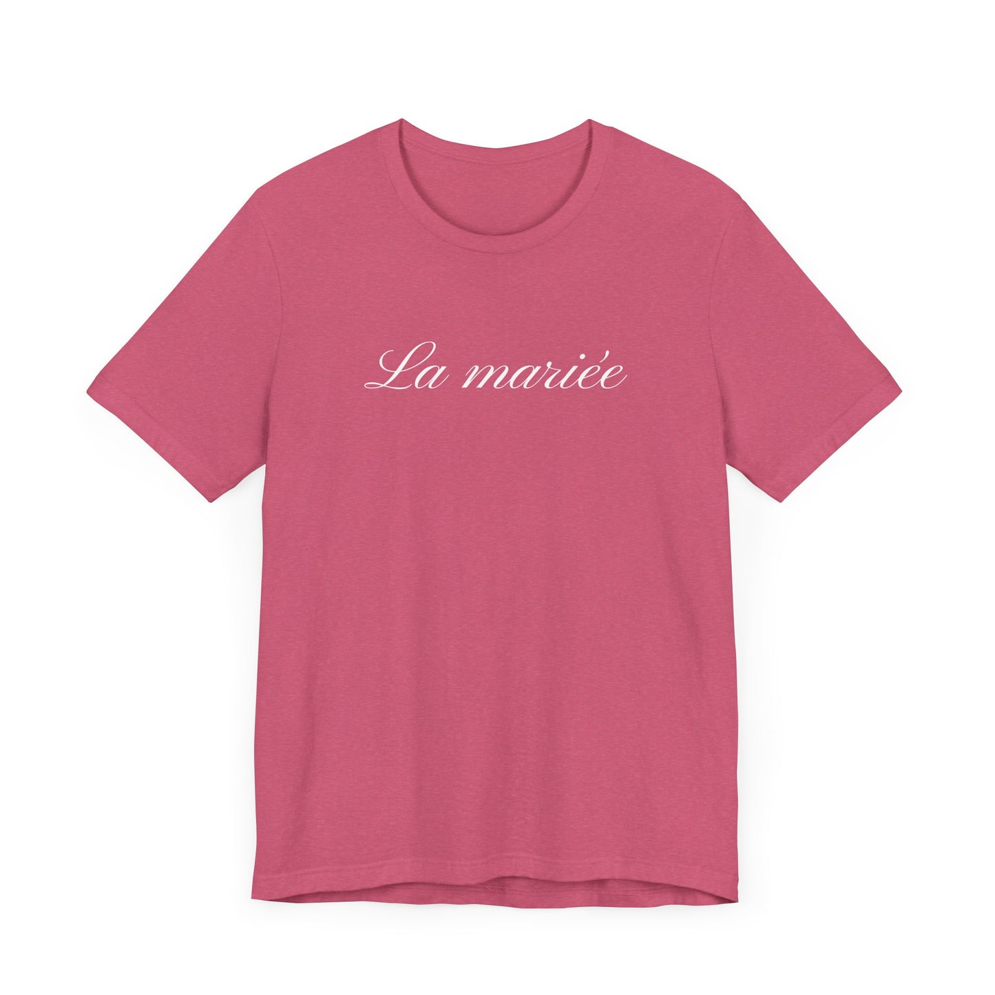 La mariée bride T-Shirt, Wedding Tee, Bridal Party Shirt