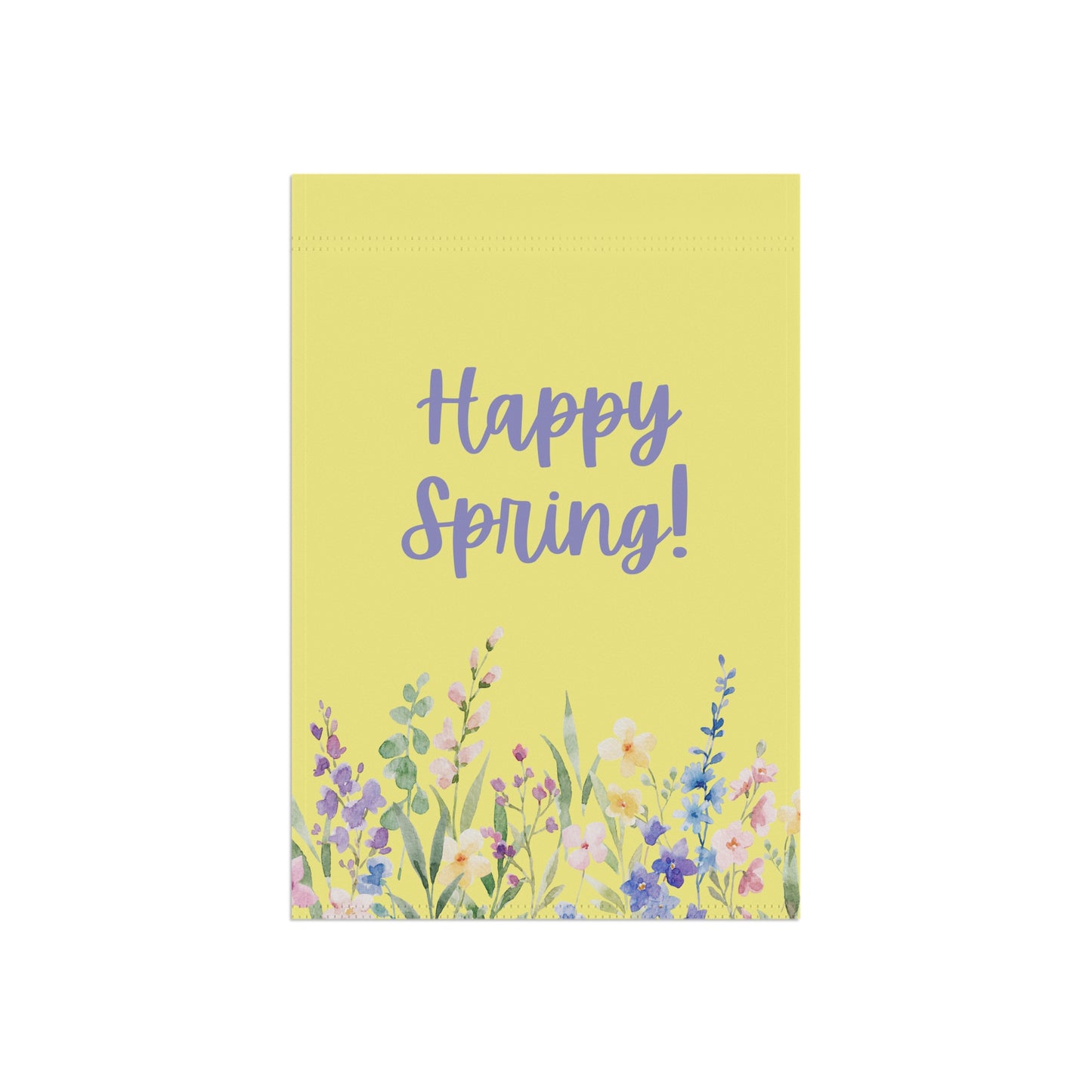 Happy Spring yard flag