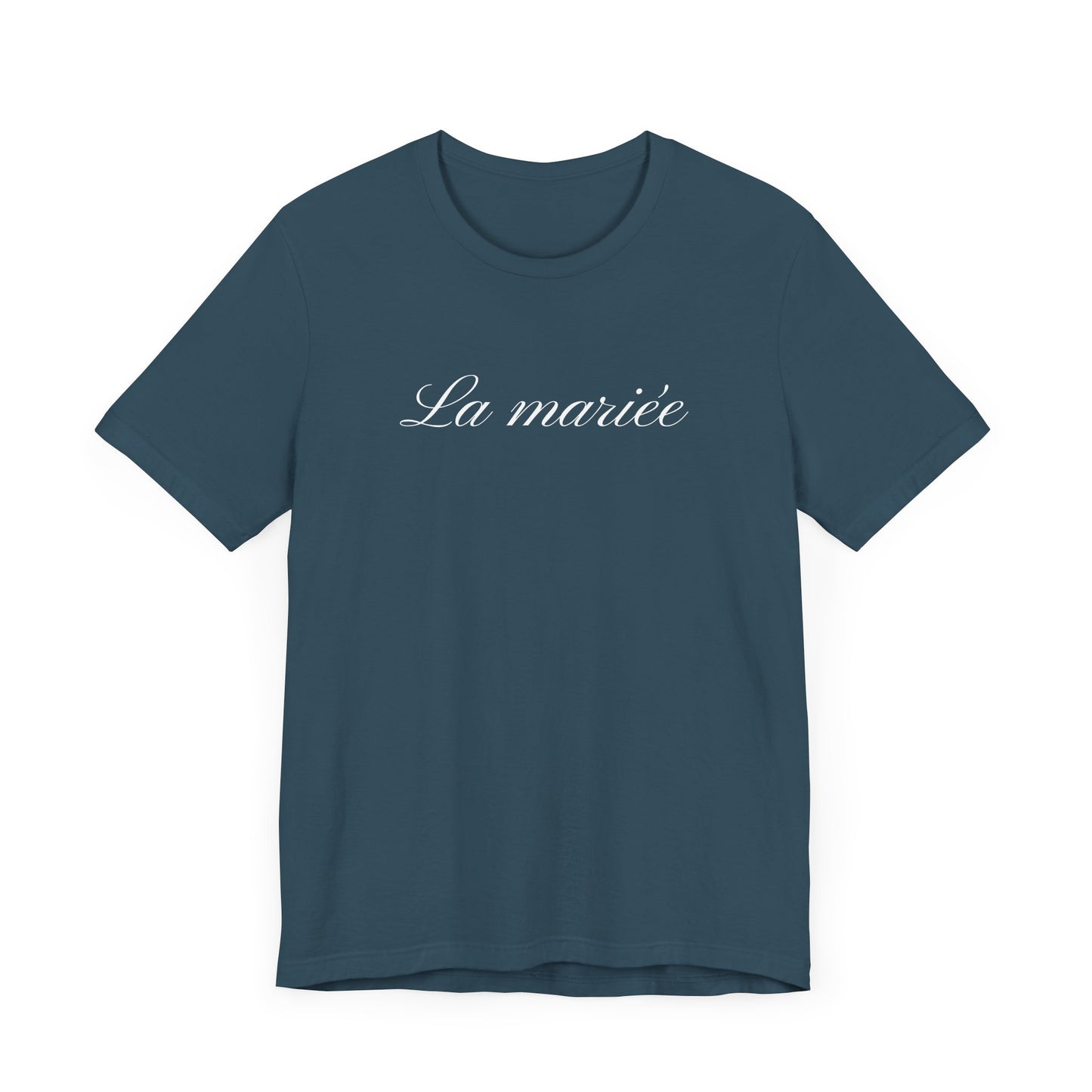 La mariée bride T-Shirt, Wedding Tee, Bridal Party Shirt