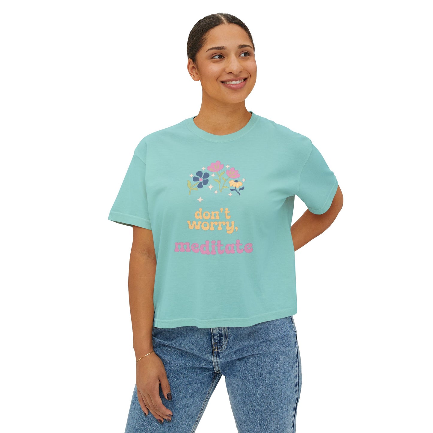 Don't worry, meditate Tee