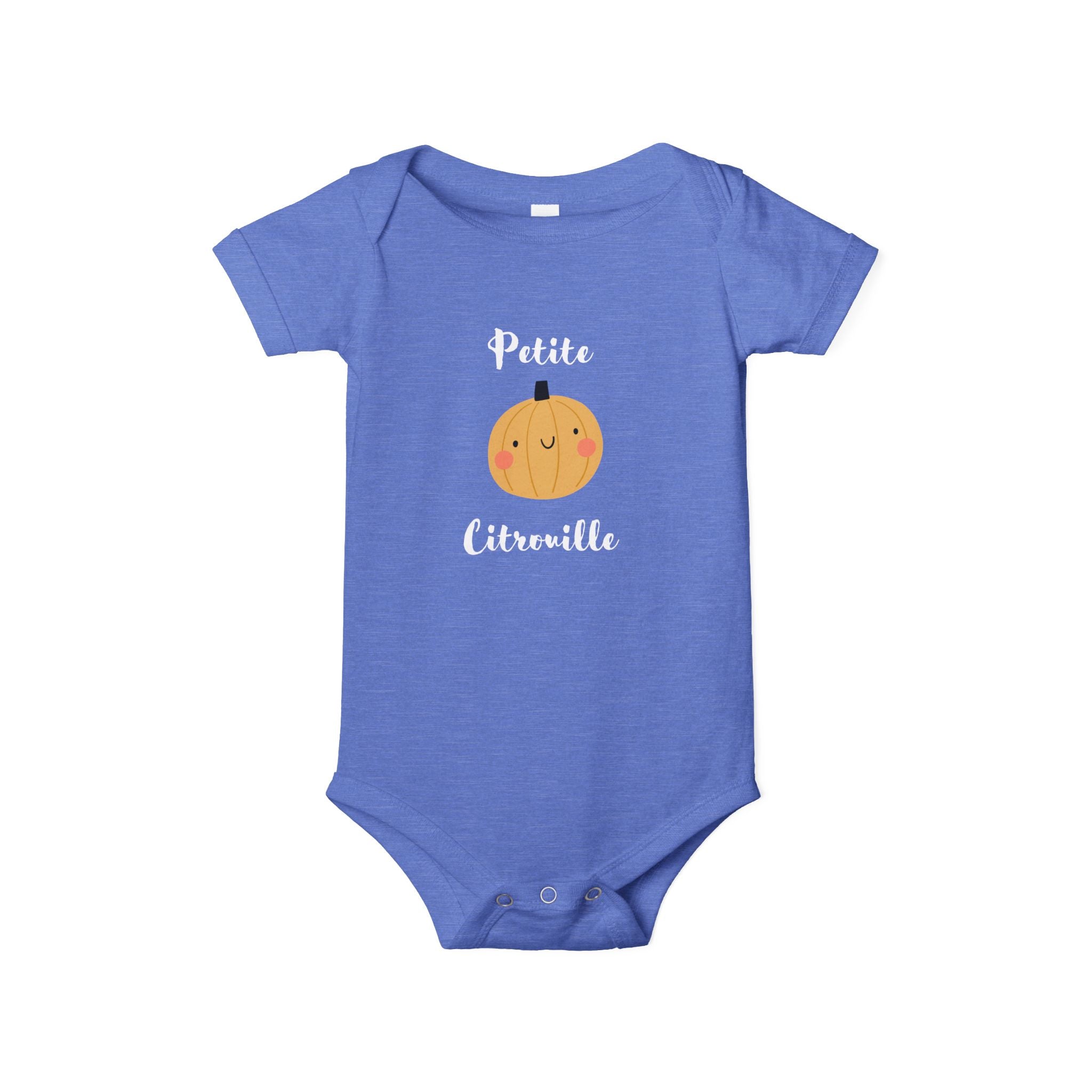 Petite Citrouille (little pumpkin) Infant Jersey bodysuit