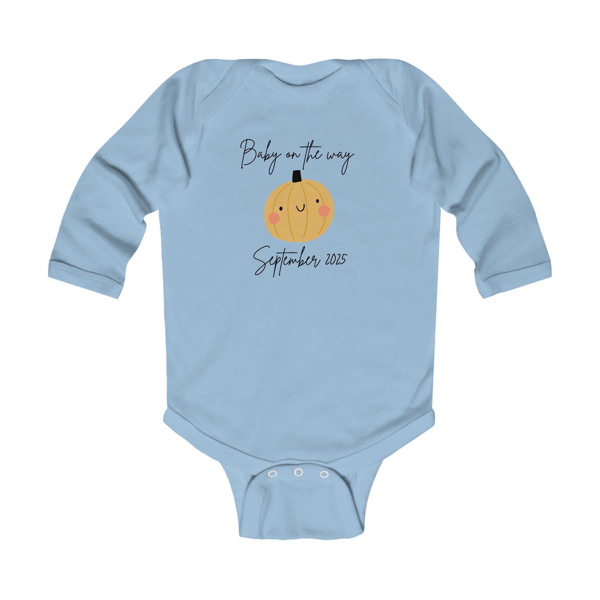 Baby on the way customizable one piece