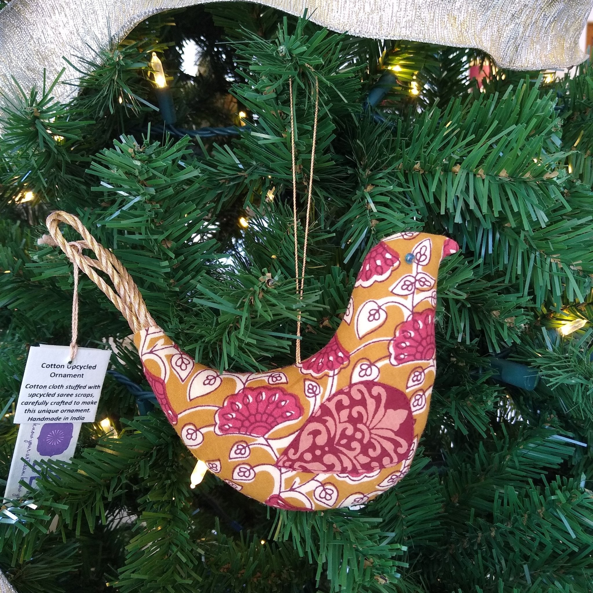 Cotton Bird Ornaments