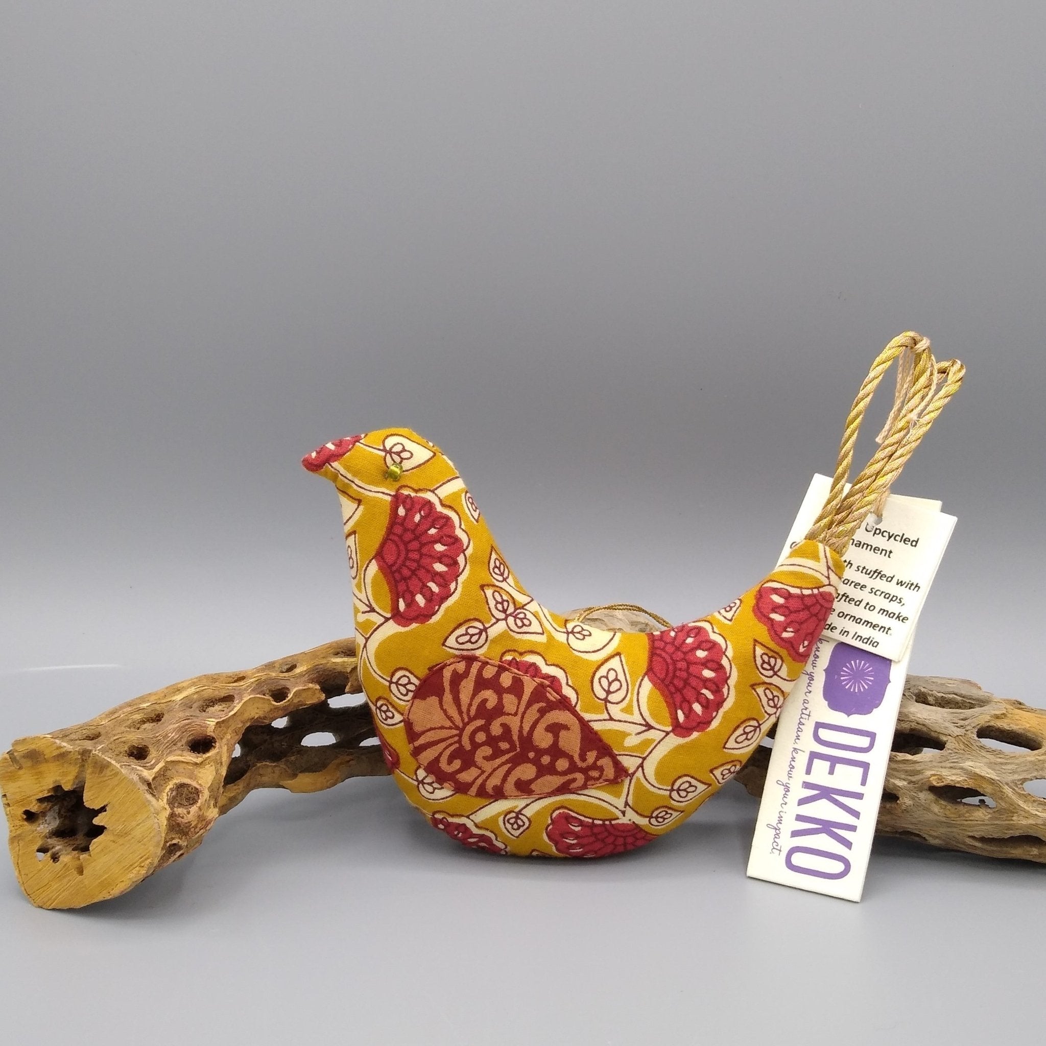 Cotton Bird Ornaments