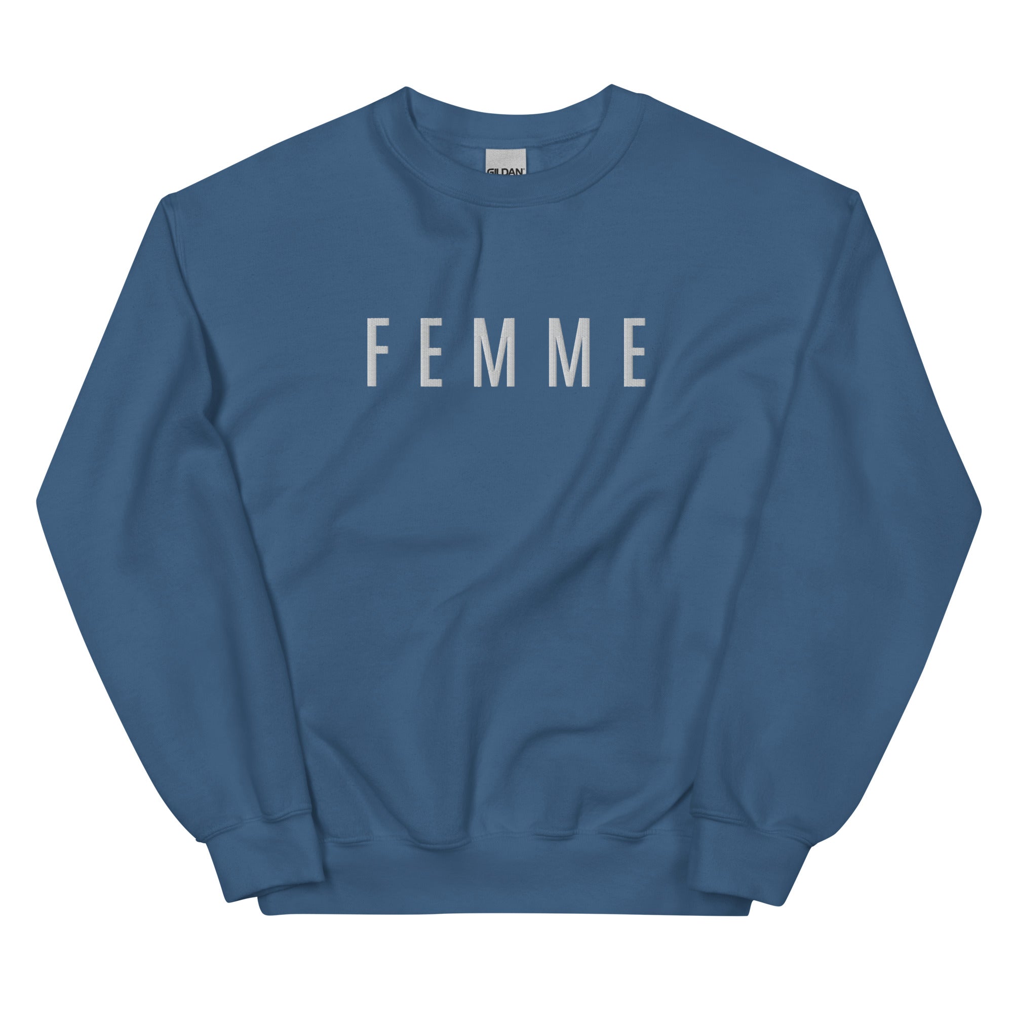 Femme (wife) embroidered French Sweatshirt for new bride