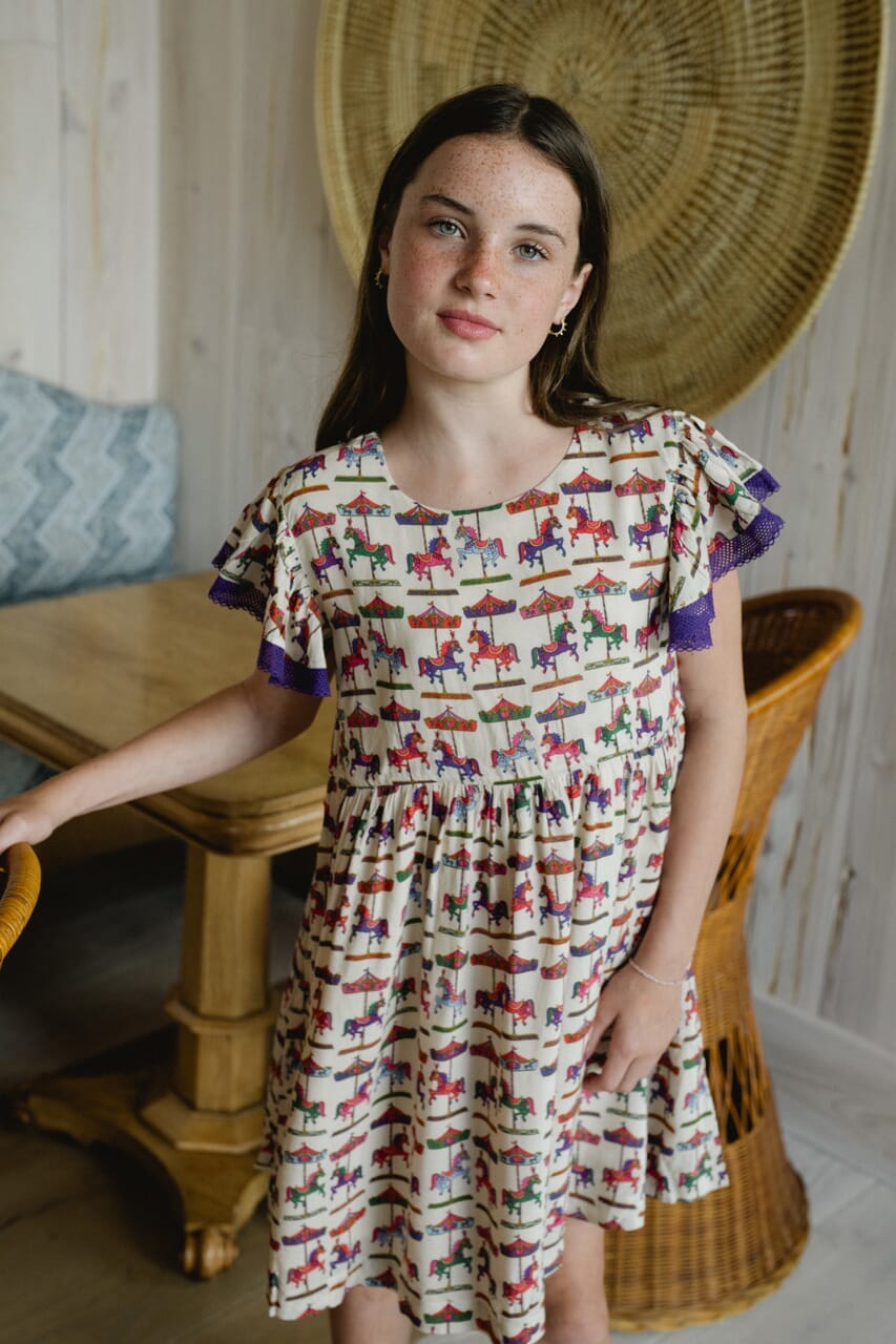 Girls Bella Dress - Derby