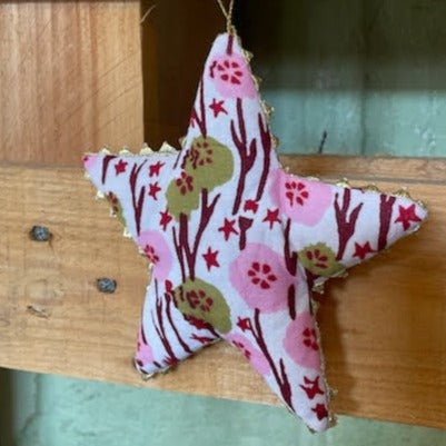 Gold Trimmed Star Ornaments