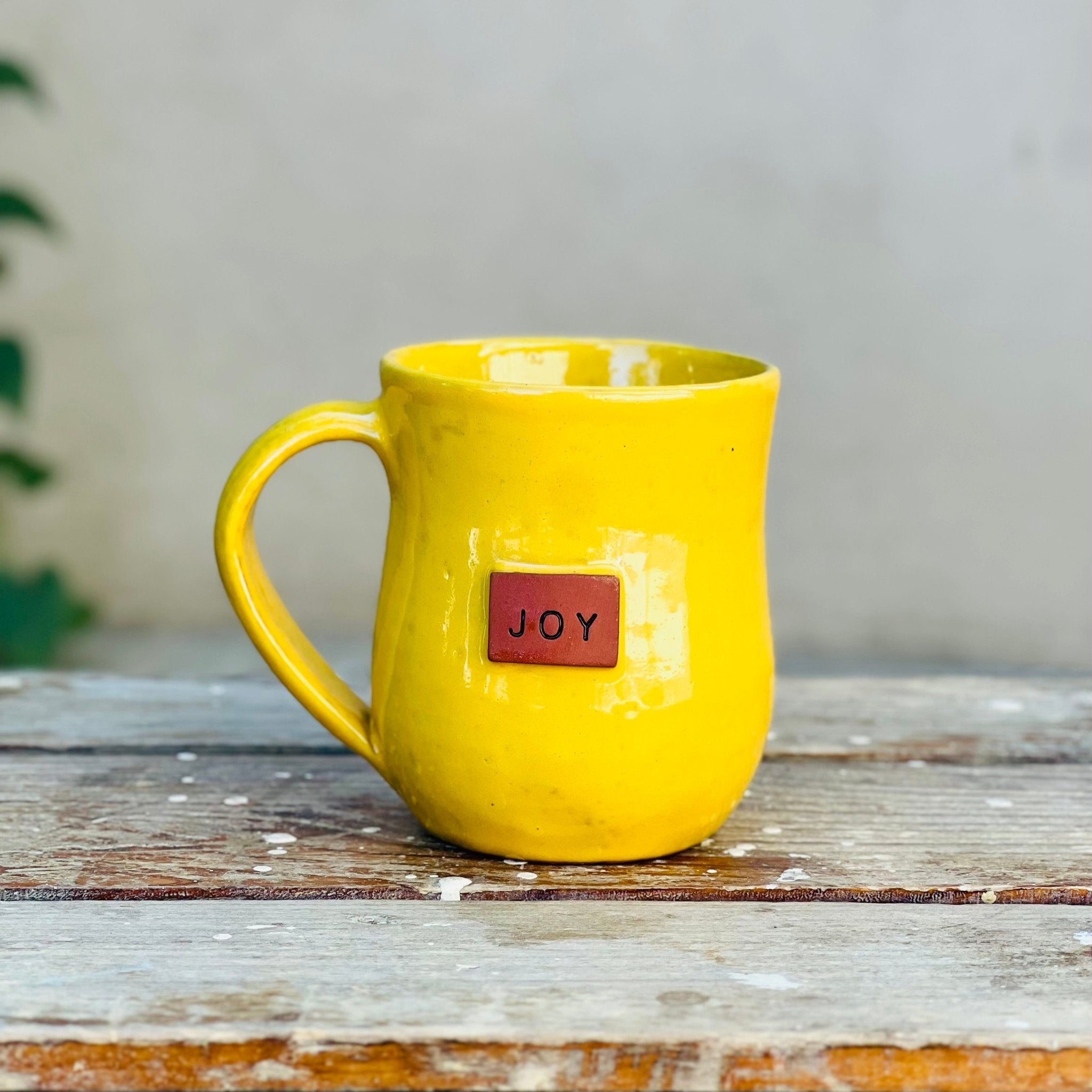 Joy Mug - Yellow