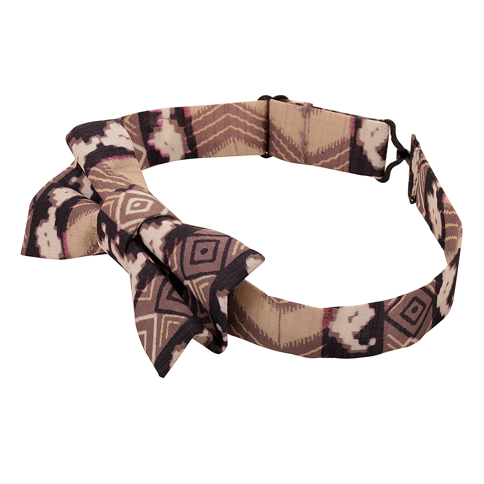 Lavender Saree Bowtie