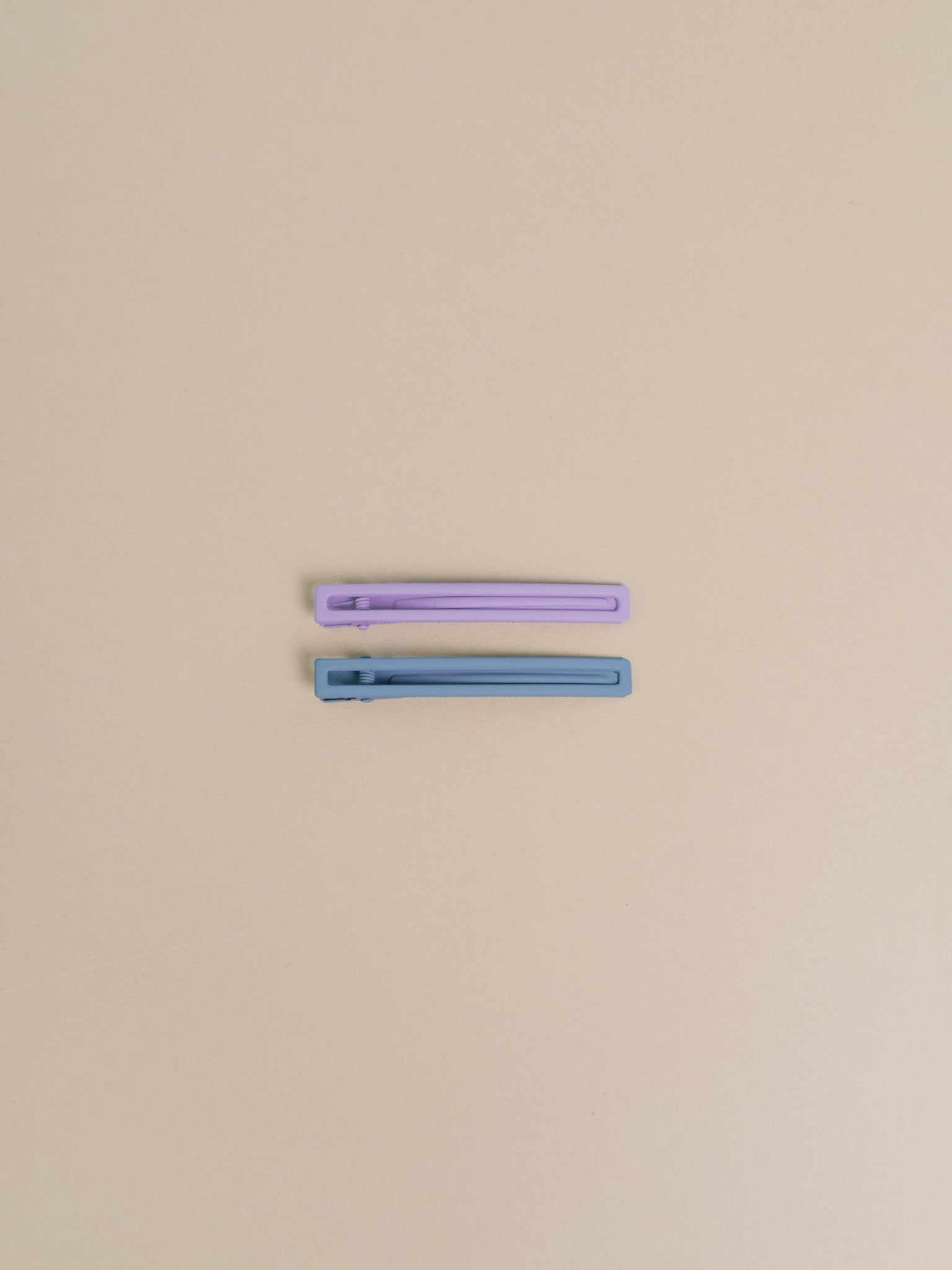 Leia Hair Clips - Lilac + Sky