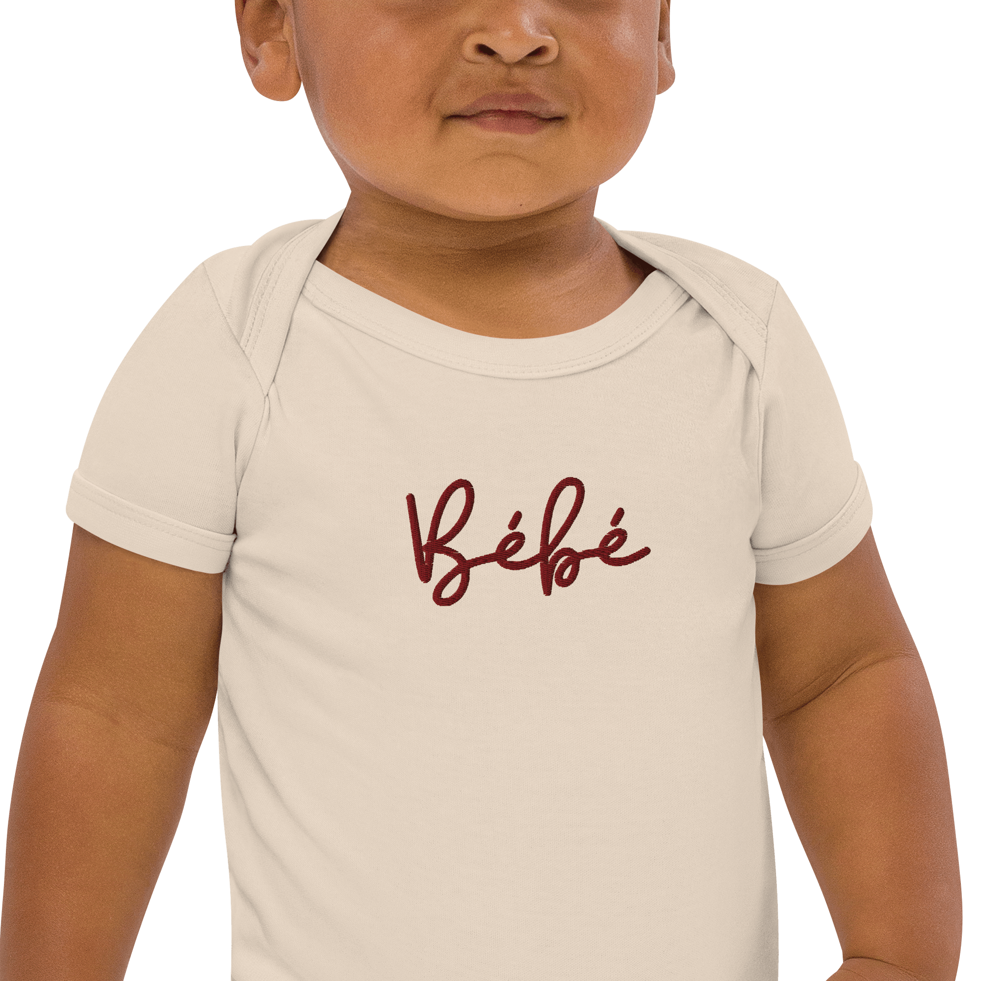 Bébé embroidered Organic cotton baby one piece