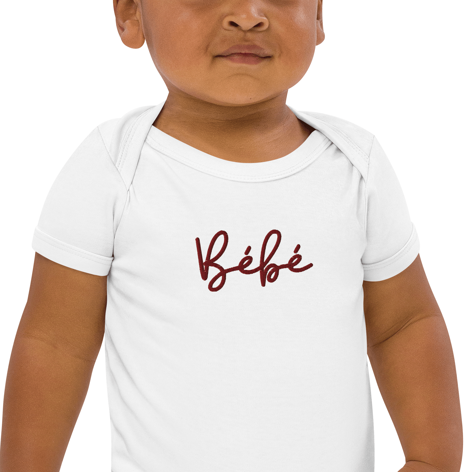 Bébé embroidered Organic cotton baby one piece