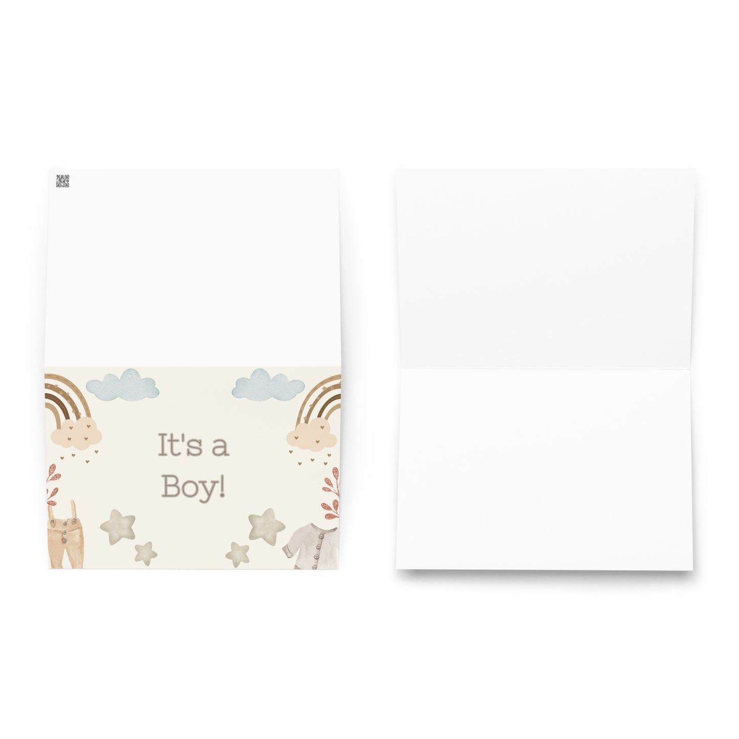 It's a boy Greeting card