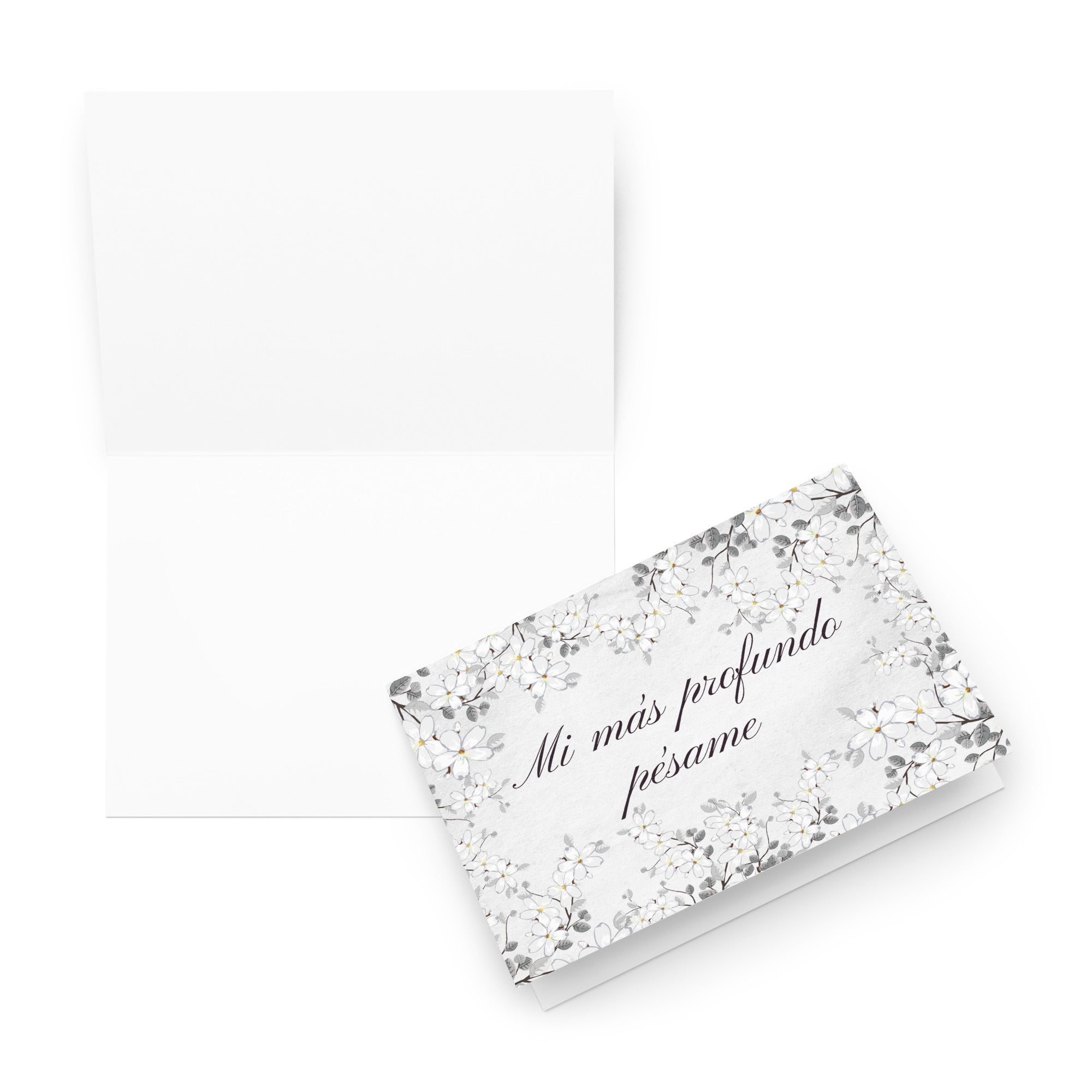 Mi más profundo pésame sympathy card