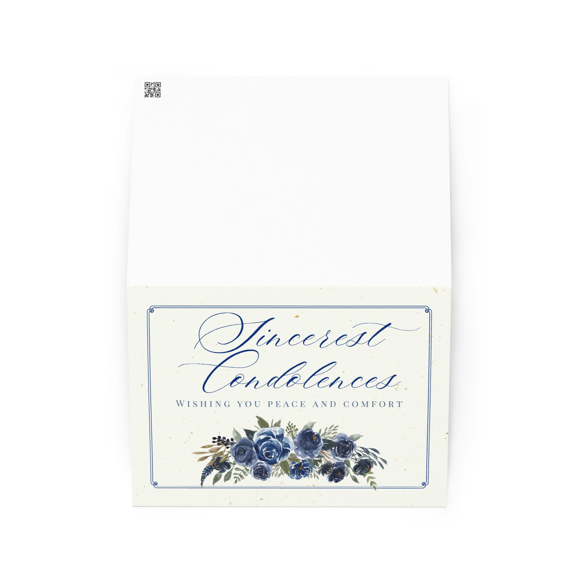 Sincerest Condolences Greeting card