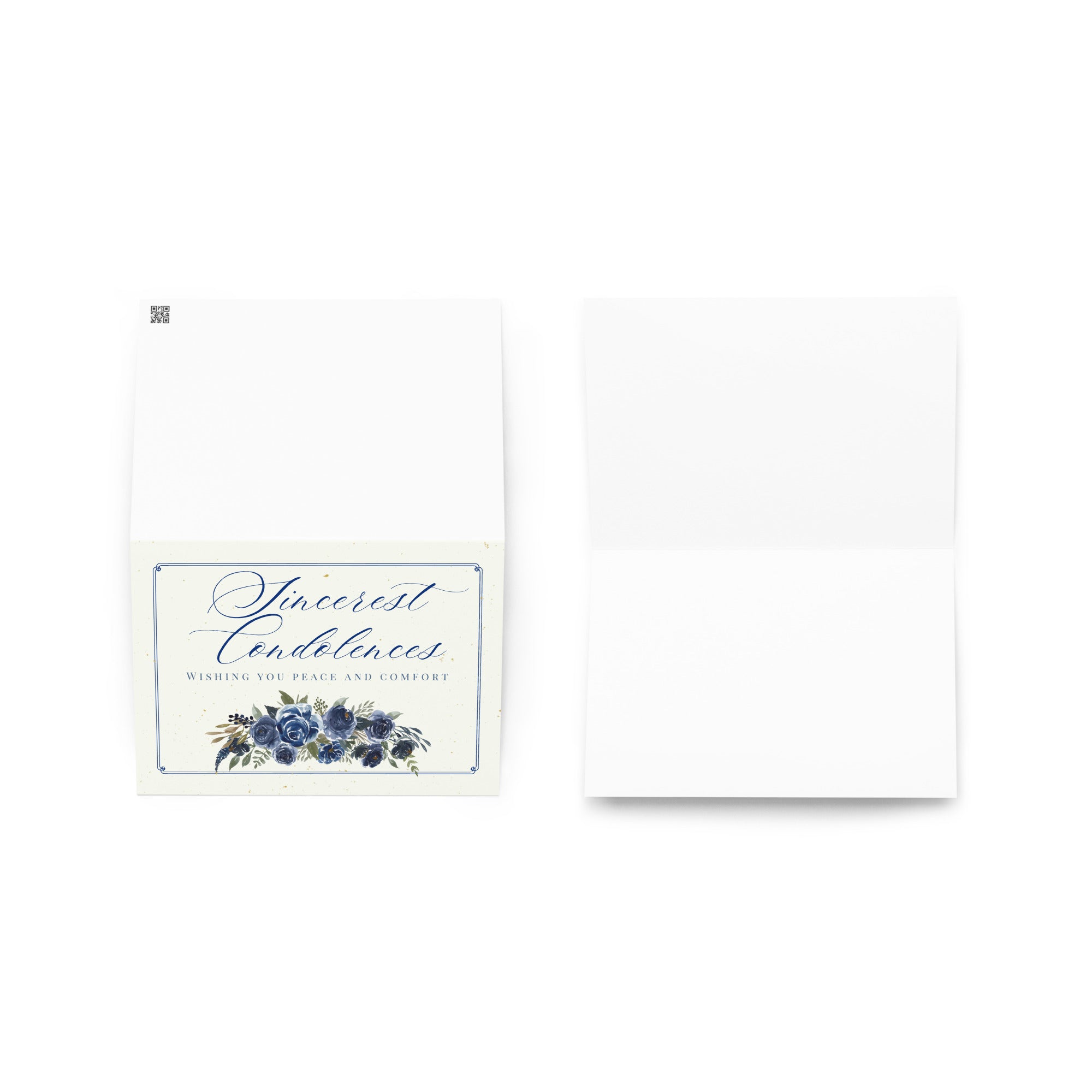 Sincerest Condolences Greeting card
