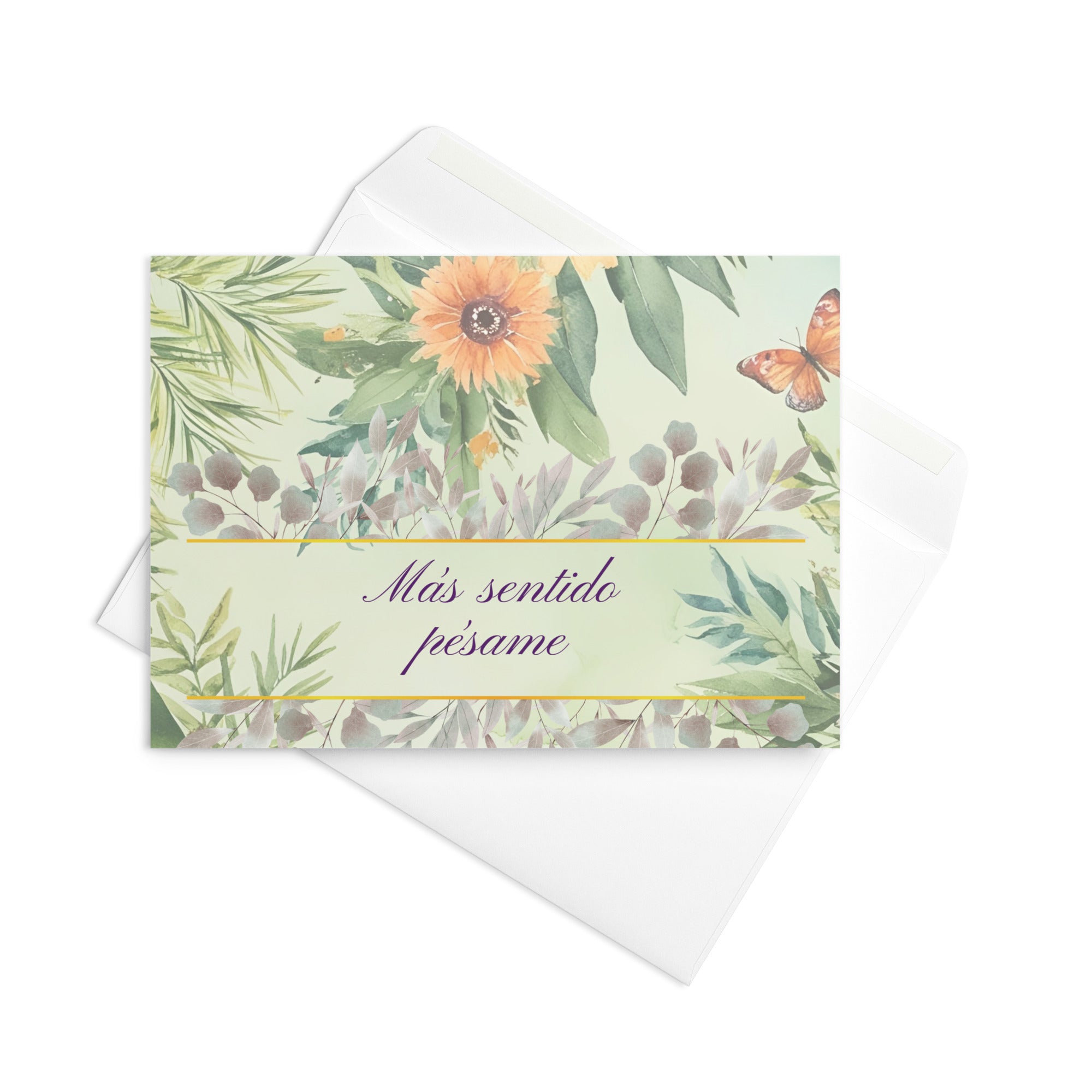 Más sentido pésame sympathy card