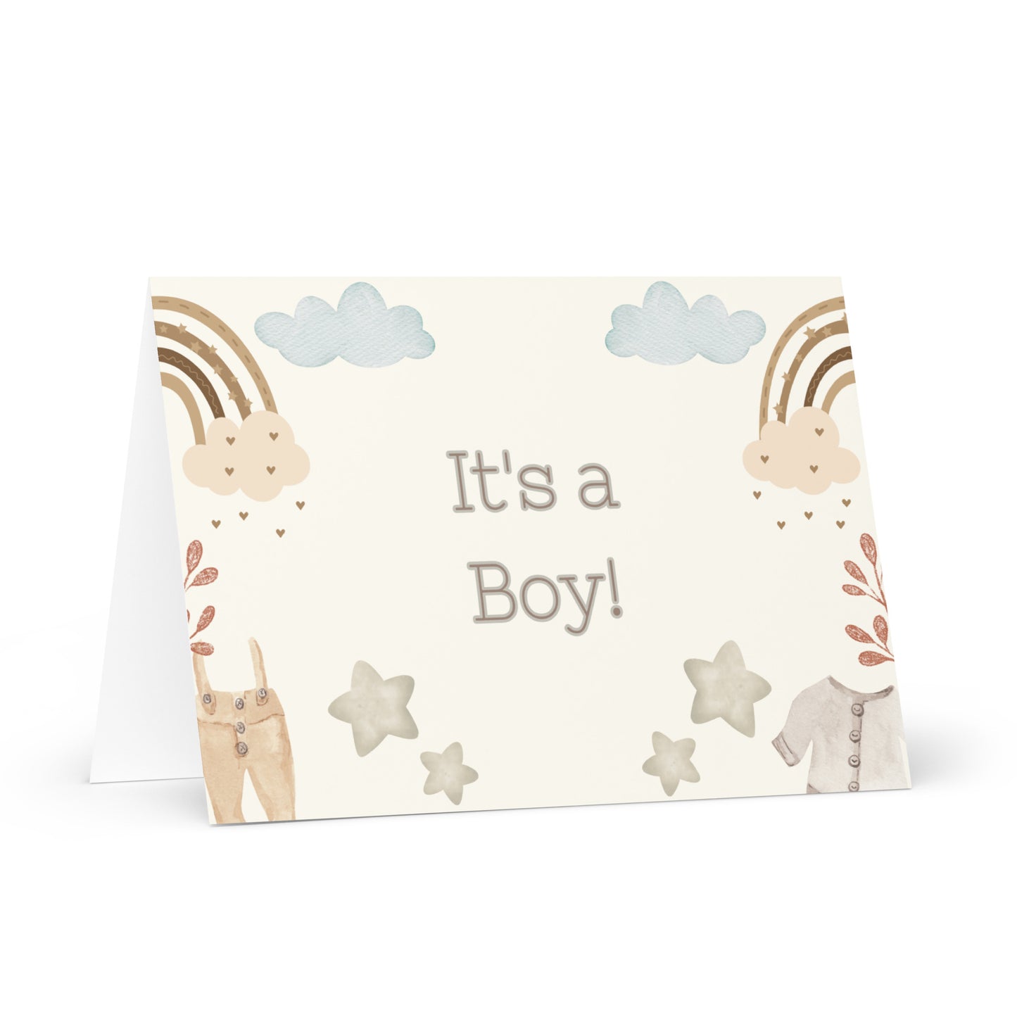 It's a boy Greeting card