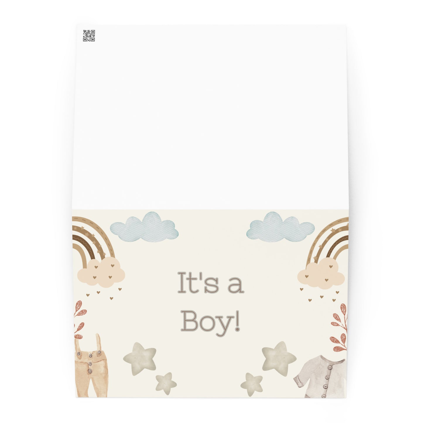 It's a boy Greeting card