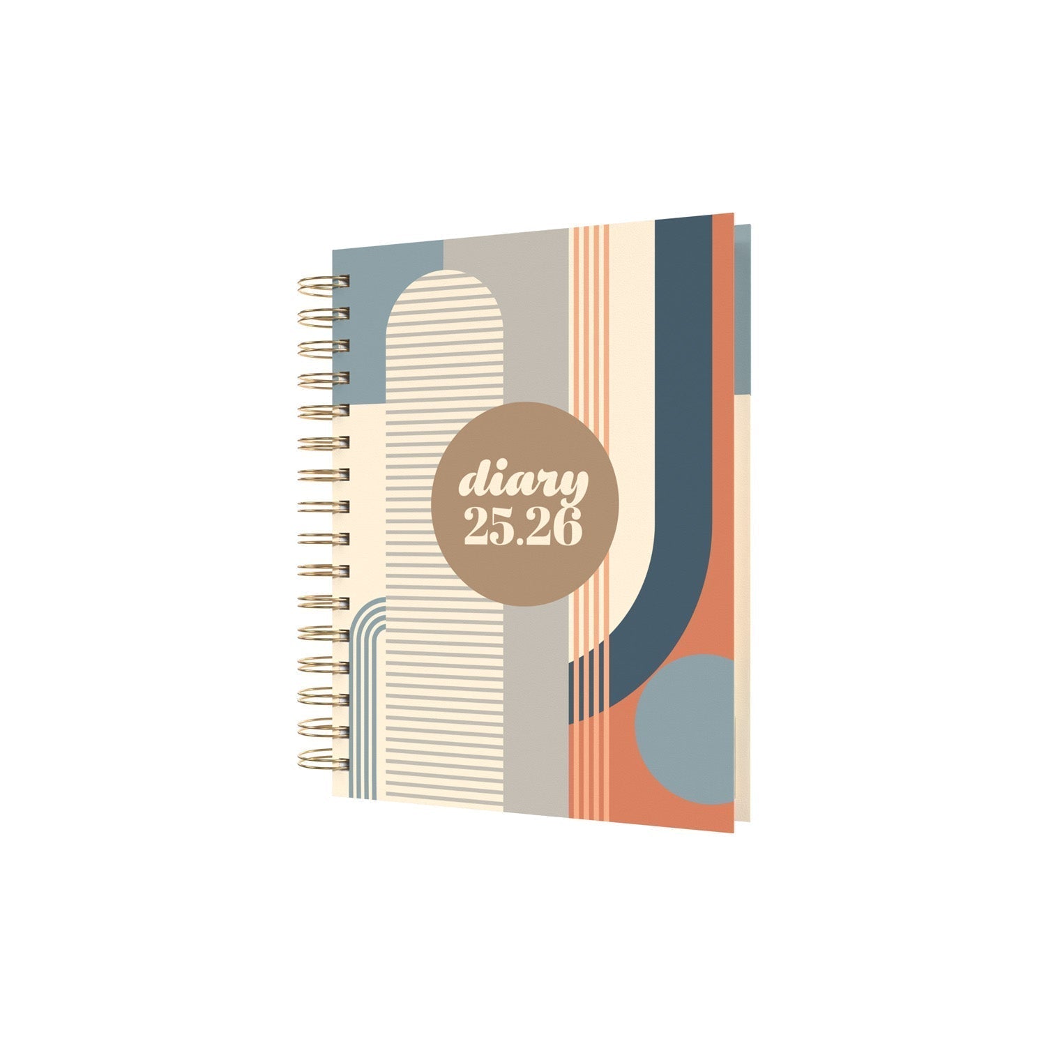 Scandi - A5 Day - to - Page Mid/Academic Year Diary Planner 2025 - 2026