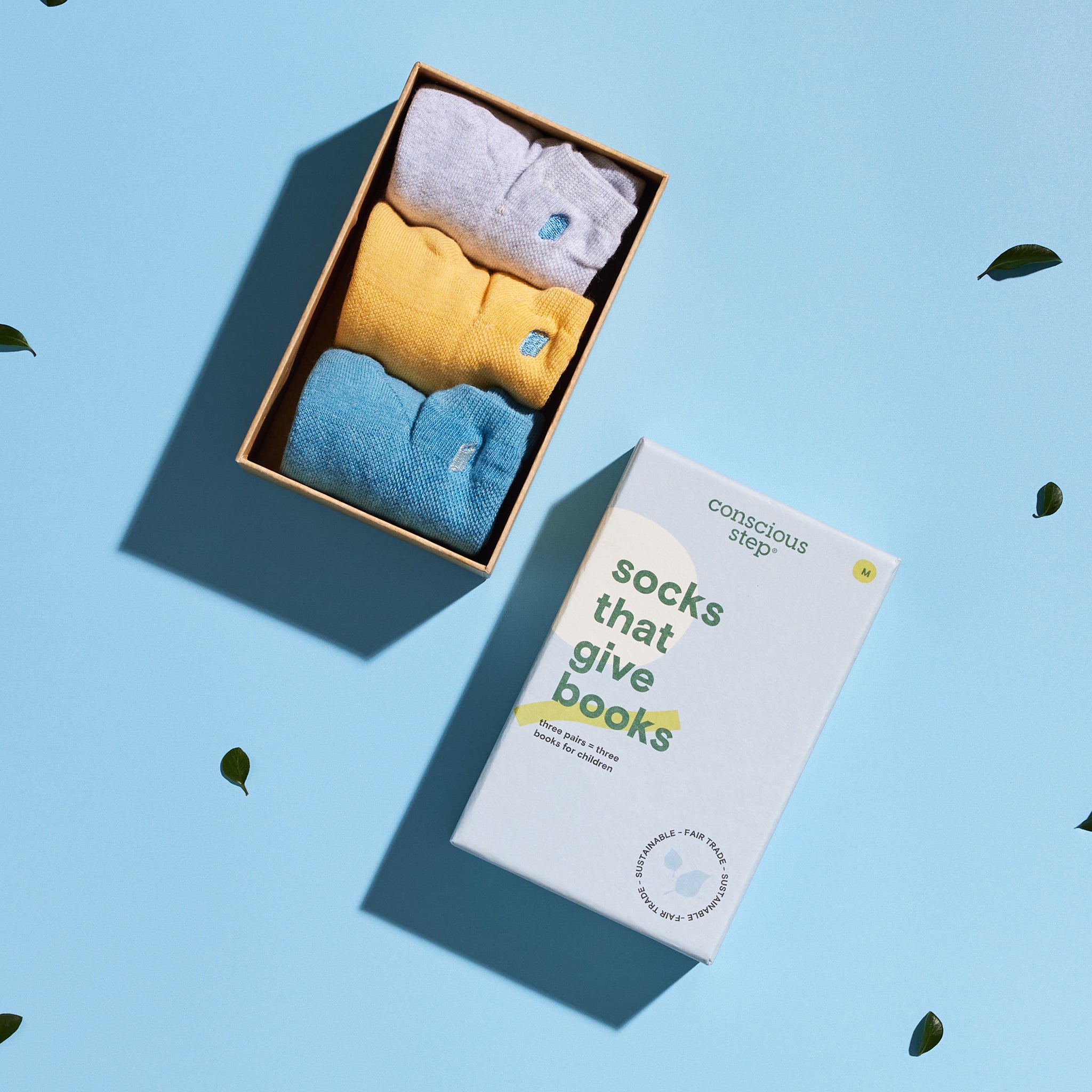 Socks that Give Books