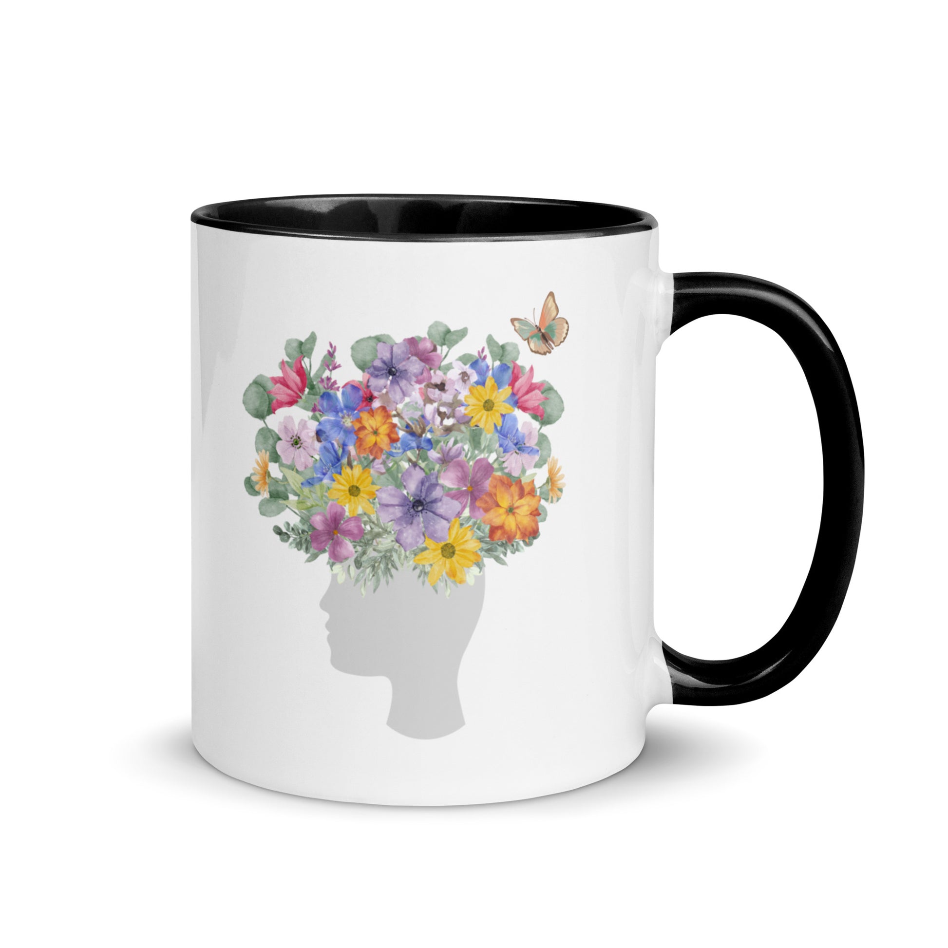 Your beautiful mind mug with Color Inside - La Vie Bien - Artist gift - Artist mug - Artistic coffee cup