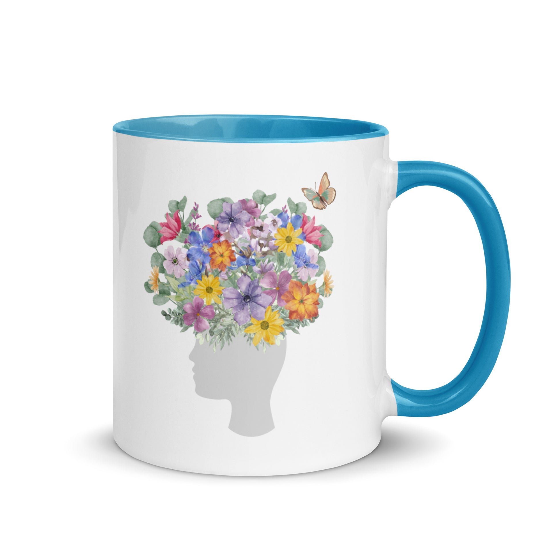 Your beautiful mind mug with Color Inside - La Vie Bien - Artist gift - Artist mug - Artistic coffee cup
