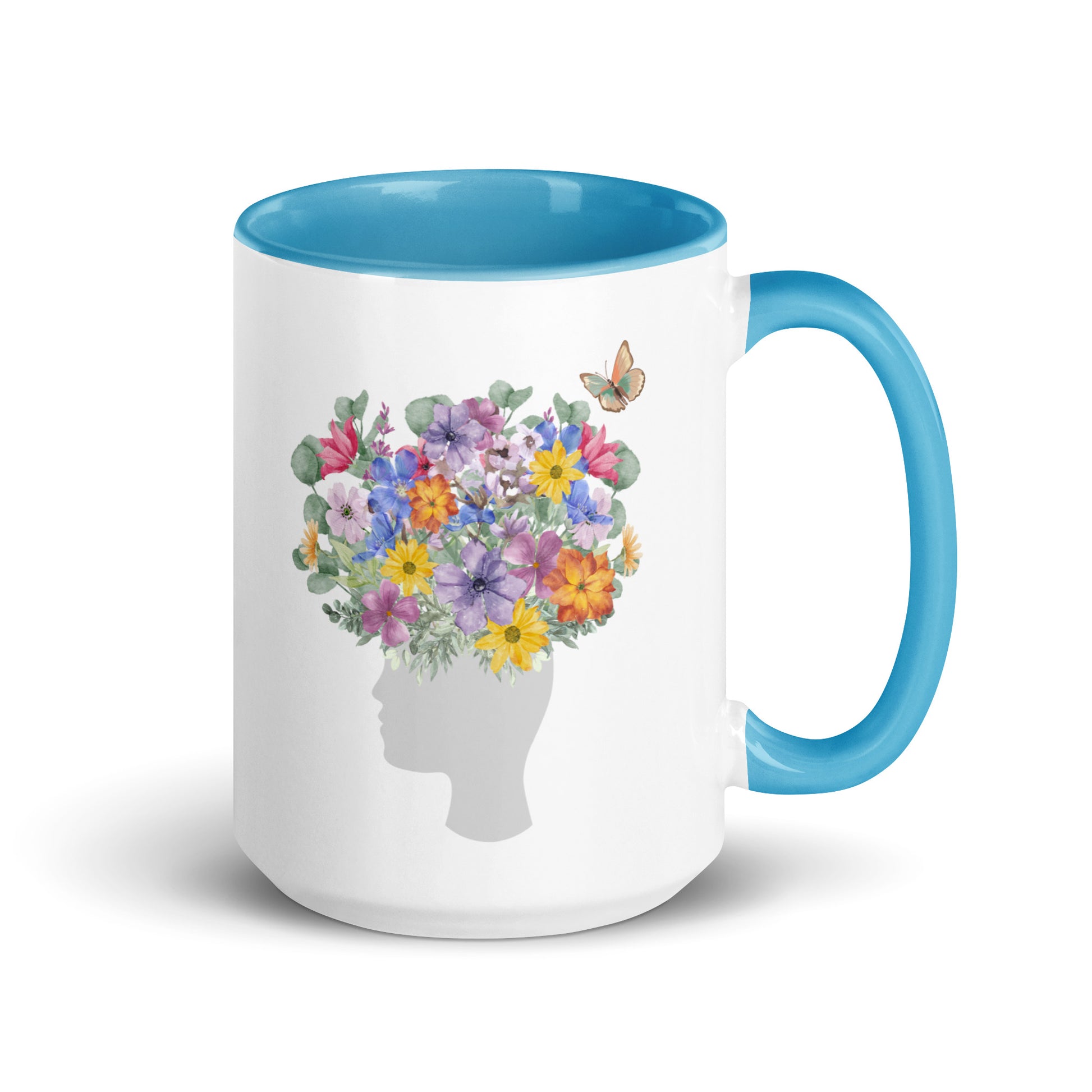 Your beautiful mind mug with Color Inside - La Vie Bien - Artist gift - Artist mug - Artistic coffee cup