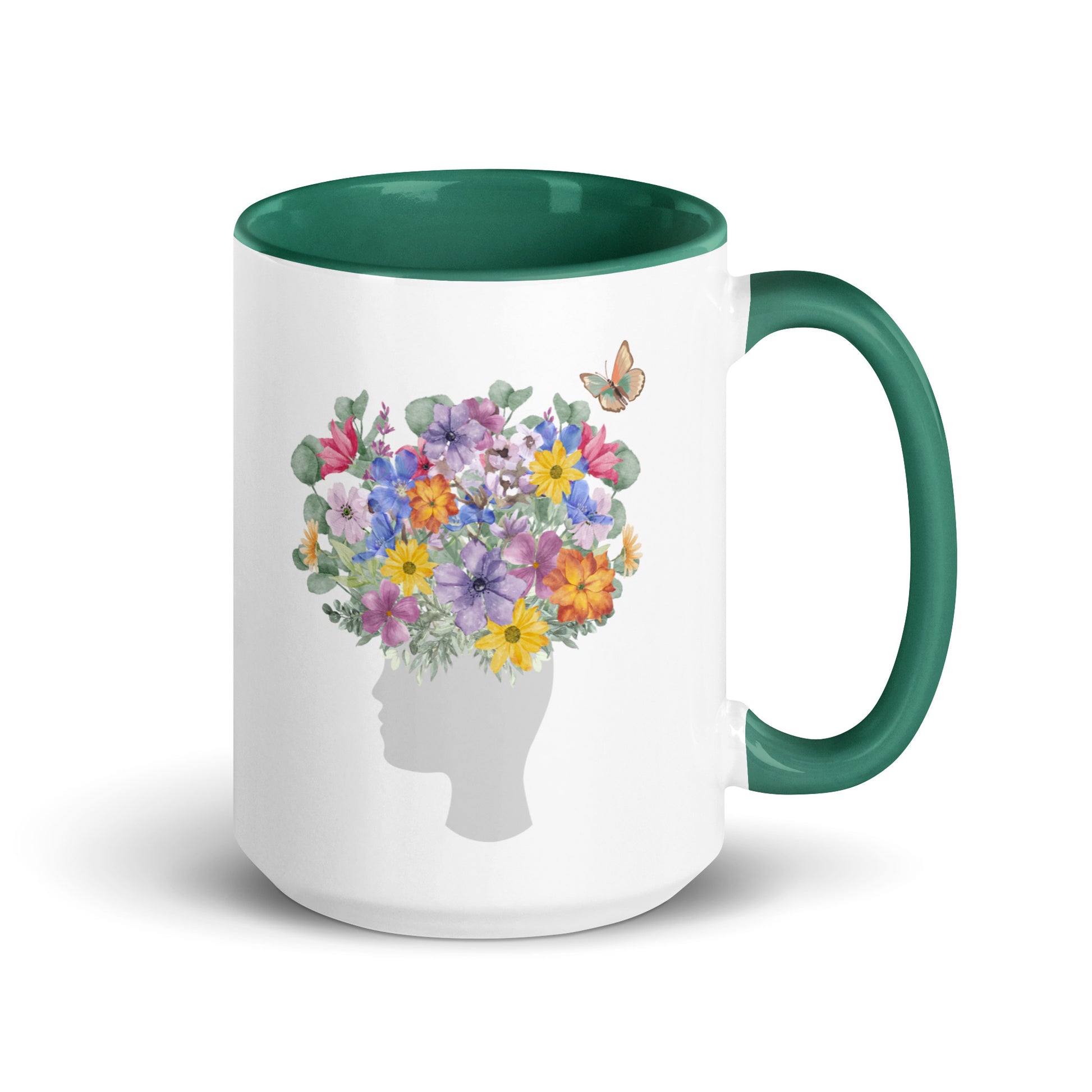 Your beautiful mind mug with Color Inside - La Vie Bien - Artist gift - Artist mug - Artistic coffee cup