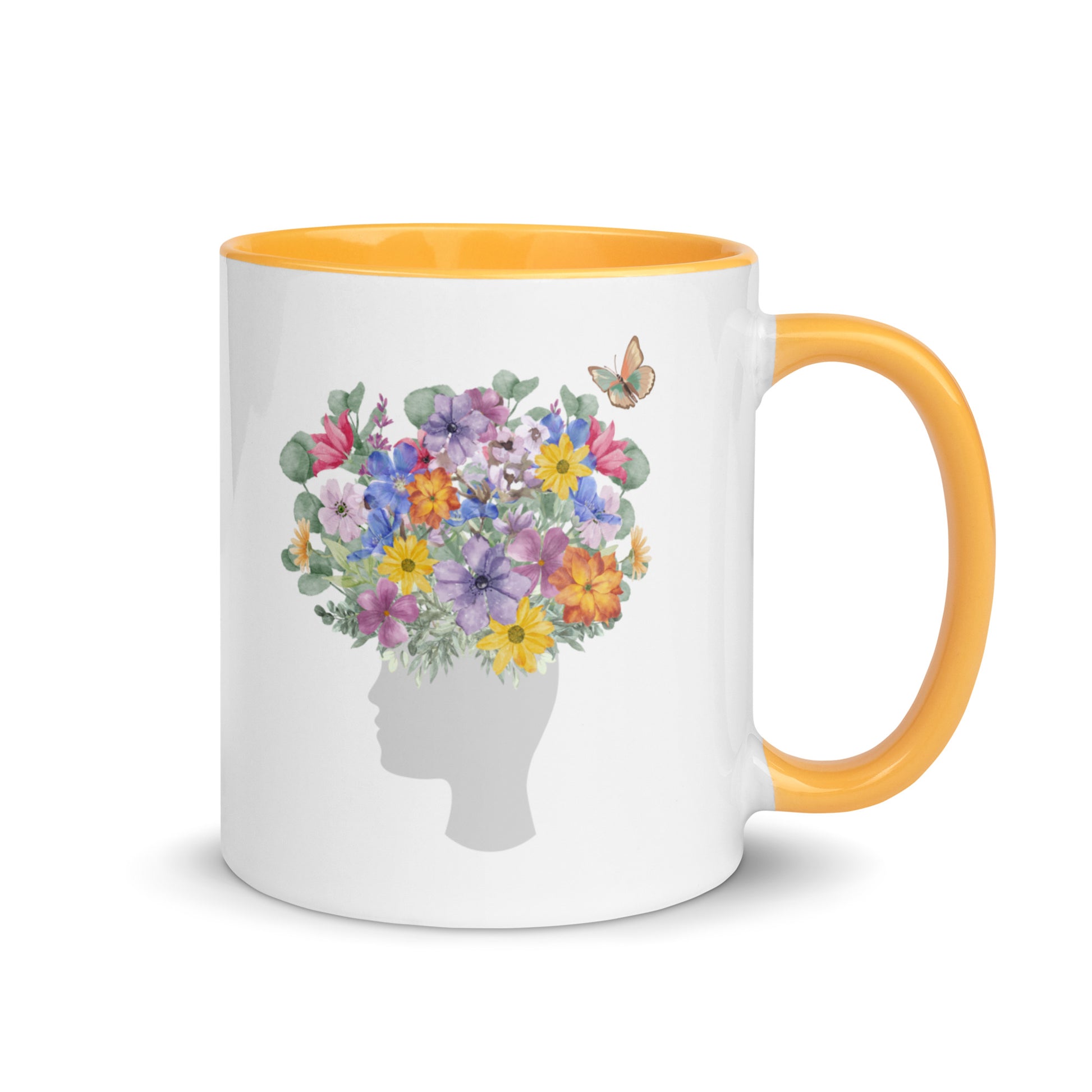 Your beautiful mind mug with Color Inside - La Vie Bien - Artist gift - Artist mug - Artistic coffee cup