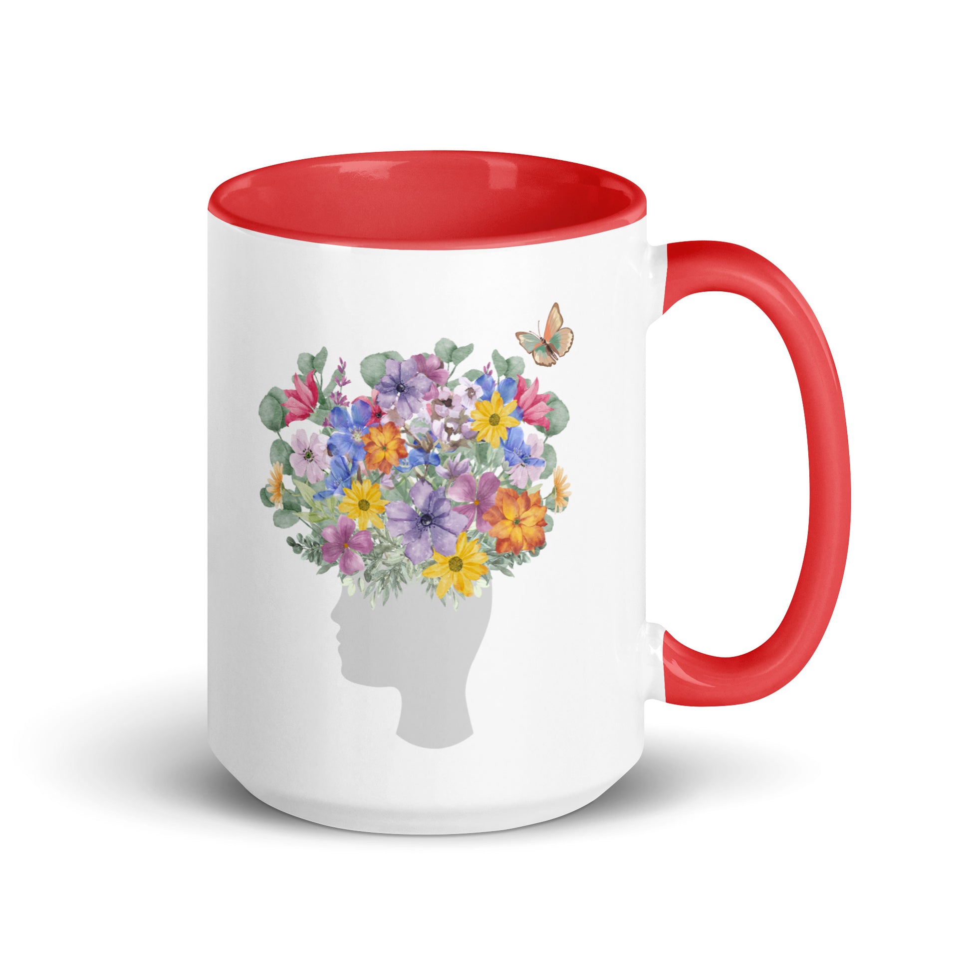 Your beautiful mind mug with Color Inside - La Vie Bien - Artist gift - Artist mug - Artistic coffee cup