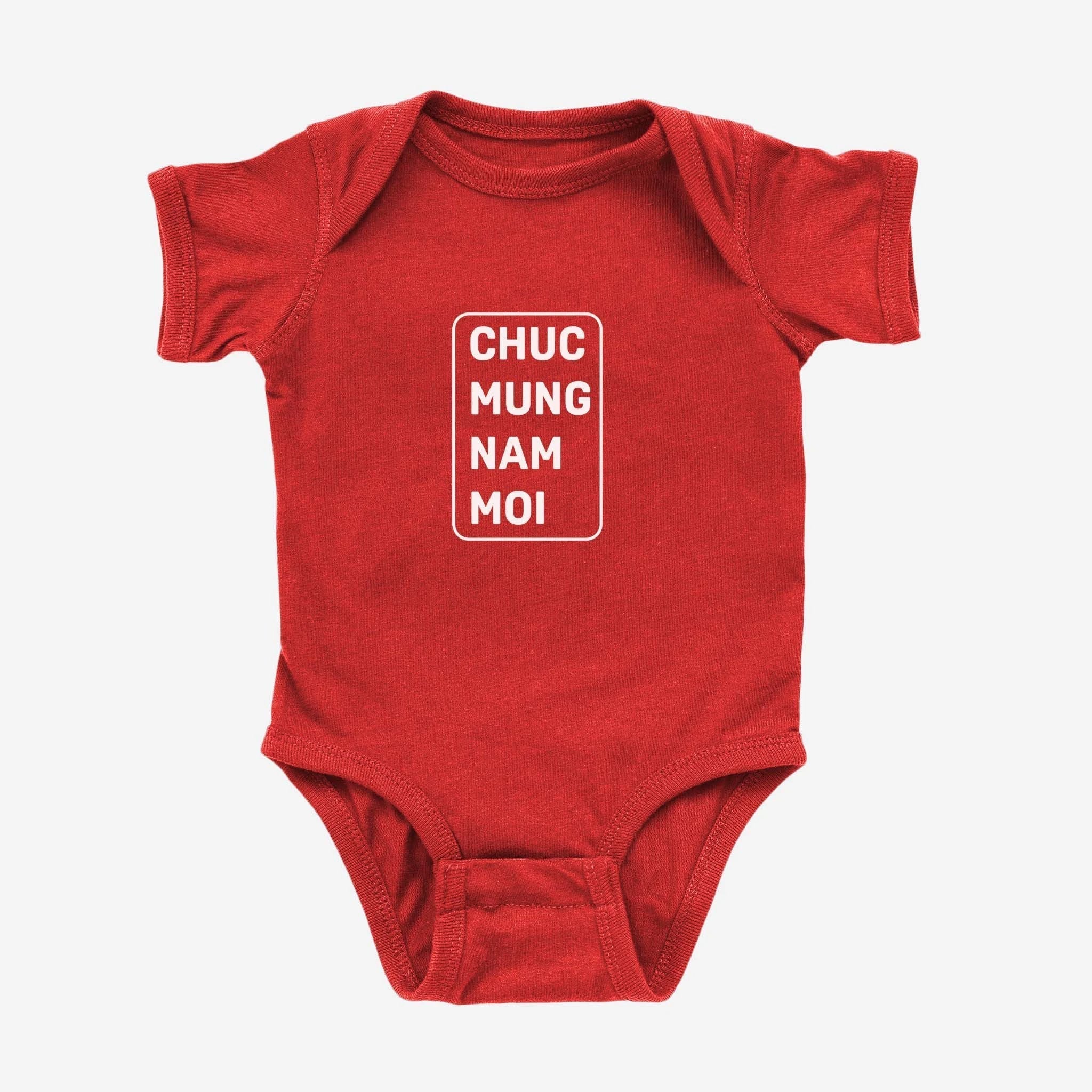 Lunar New Year Greeting baby bodysuit One piece