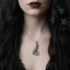 Celtic Guardian Raven Necklace