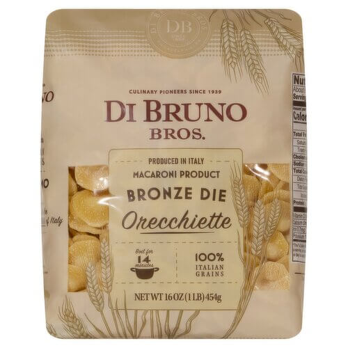 Bronze-Cut Orecchiette Pasta, 16 oz