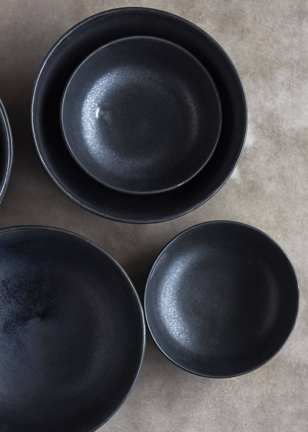 Handmade Ukrainian Matte Stoneware Bowls